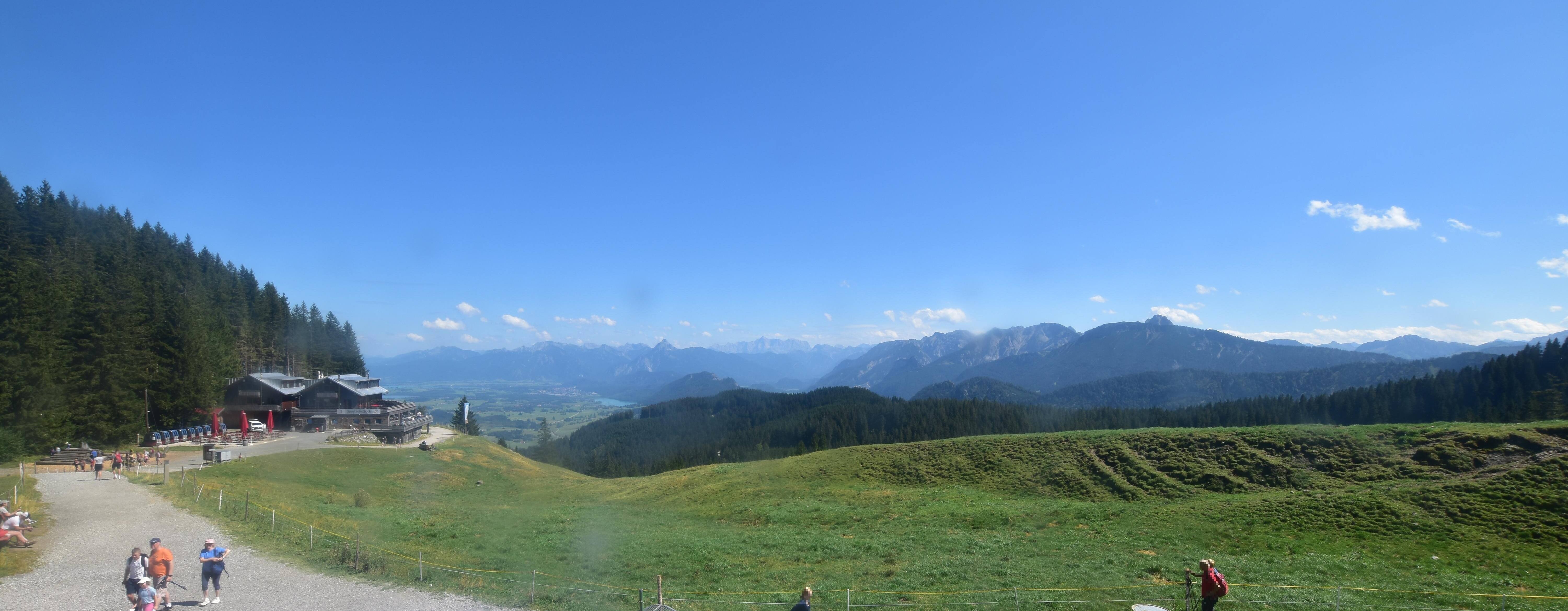 Archiv Foto Webcam Alpspitzbahn Nesselwang: Sportheim Böck
