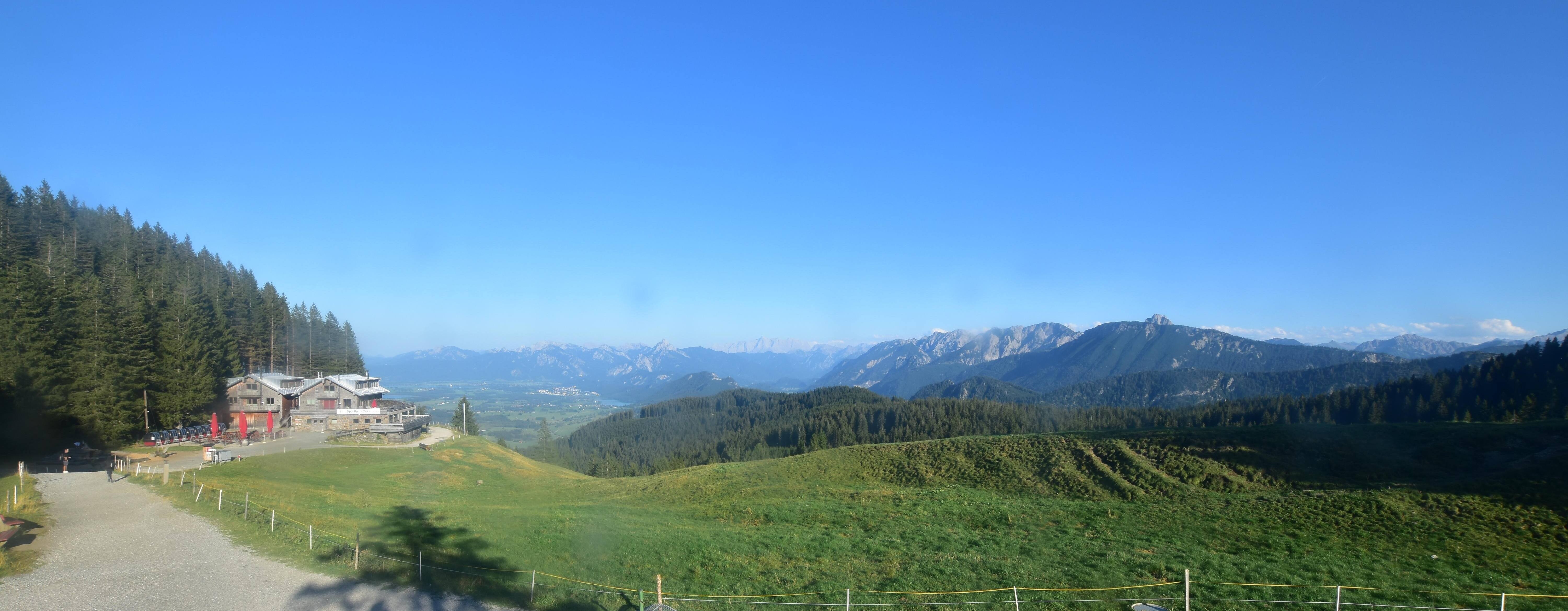 Archiv Foto Webcam Alpspitzbahn Nesselwang: Sportheim Böck