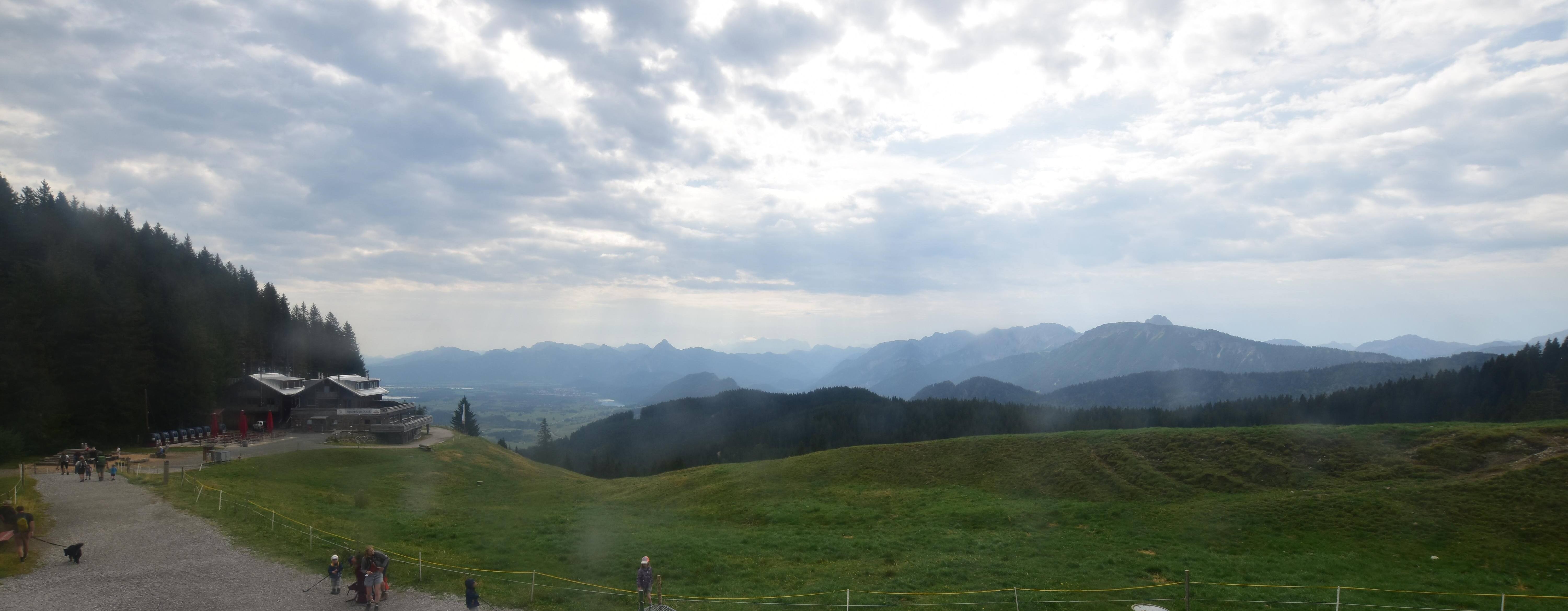 Archiv Foto Webcam Alpspitzbahn Nesselwang: Sportheim Böck