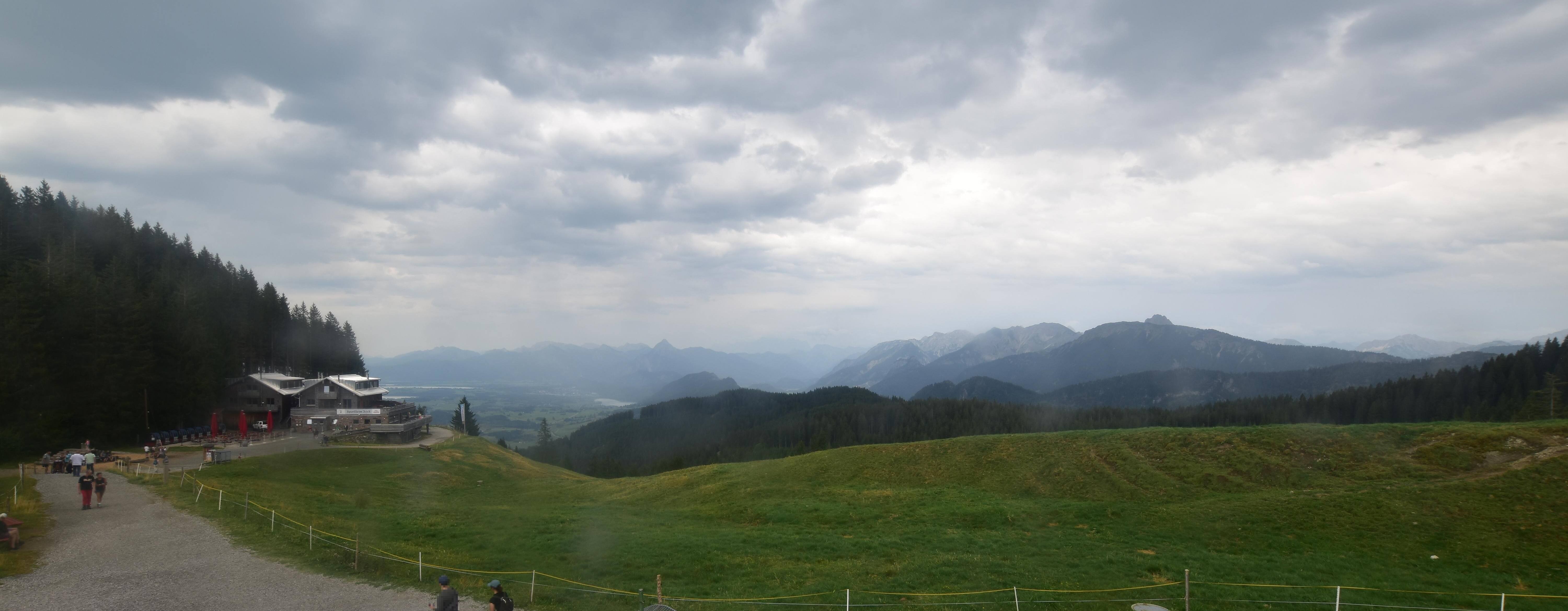 Archiv Foto Webcam Alpspitzbahn Nesselwang: Sportheim Böck