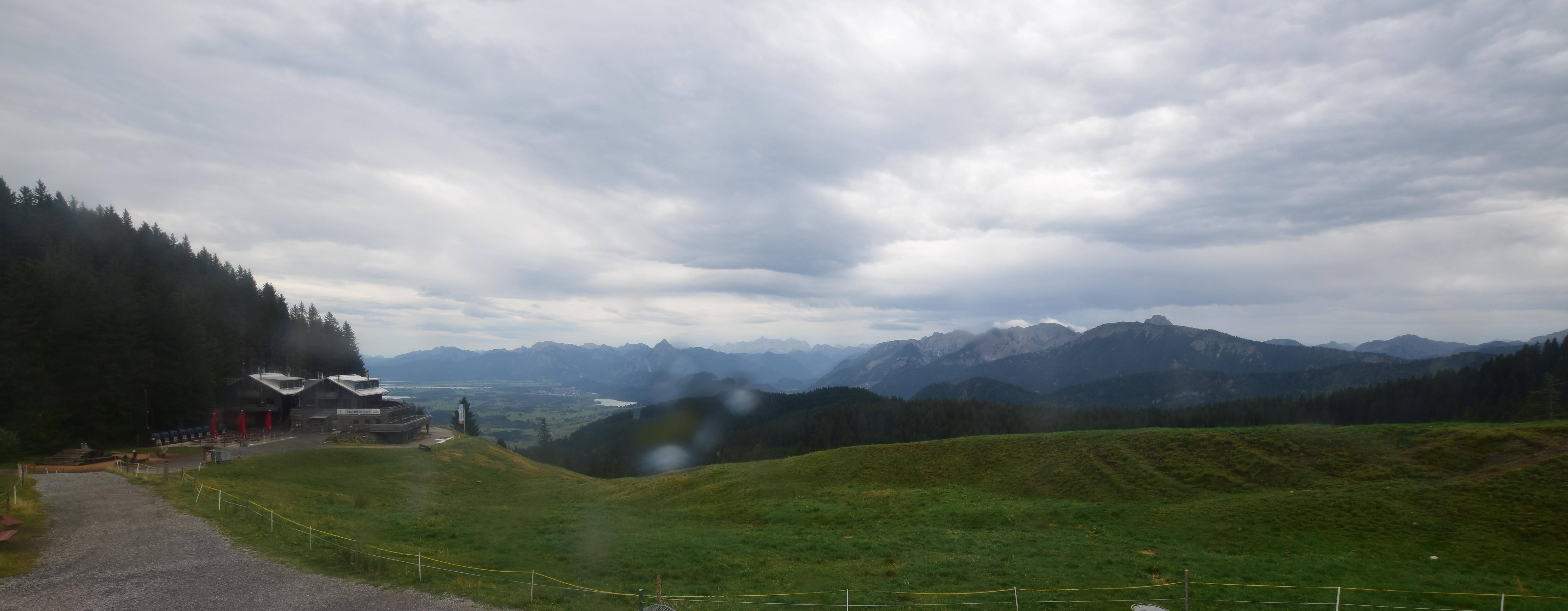 Archiv Foto Webcam Alpspitzbahn Nesselwang: Sportheim Böck