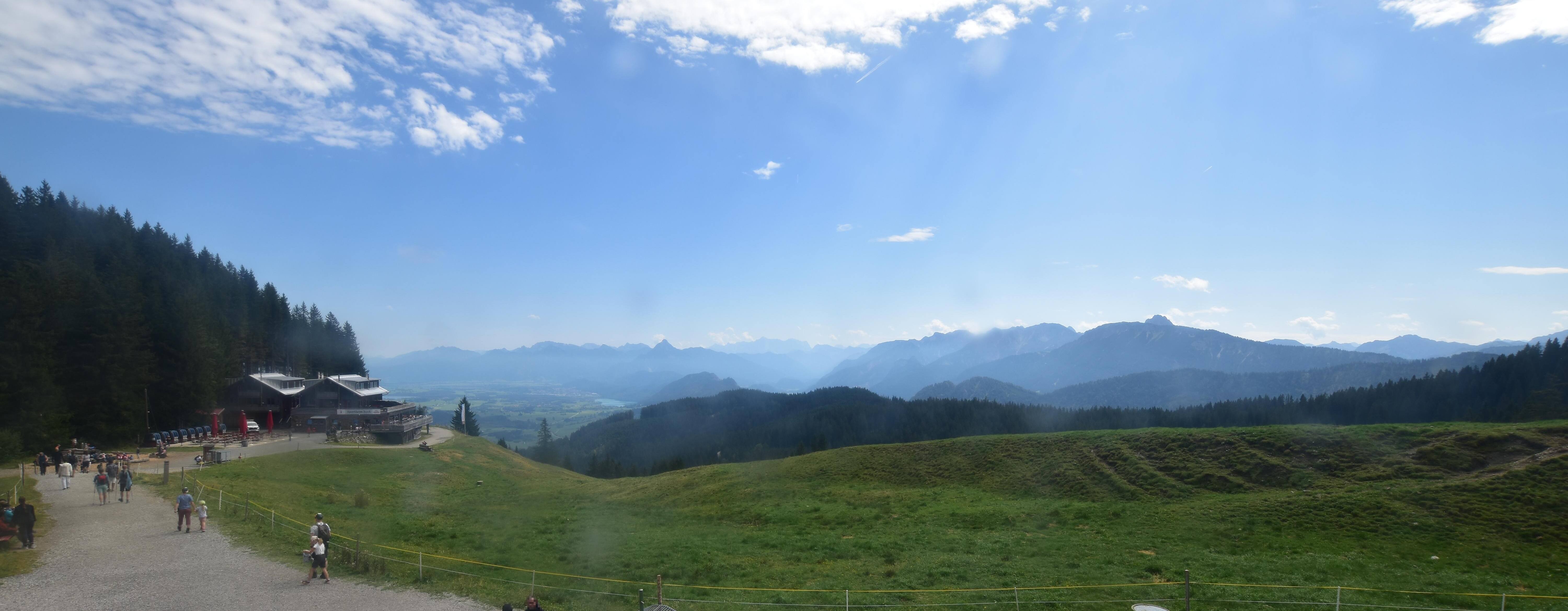Archiv Foto Webcam Alpspitzbahn Nesselwang: Sportheim Böck