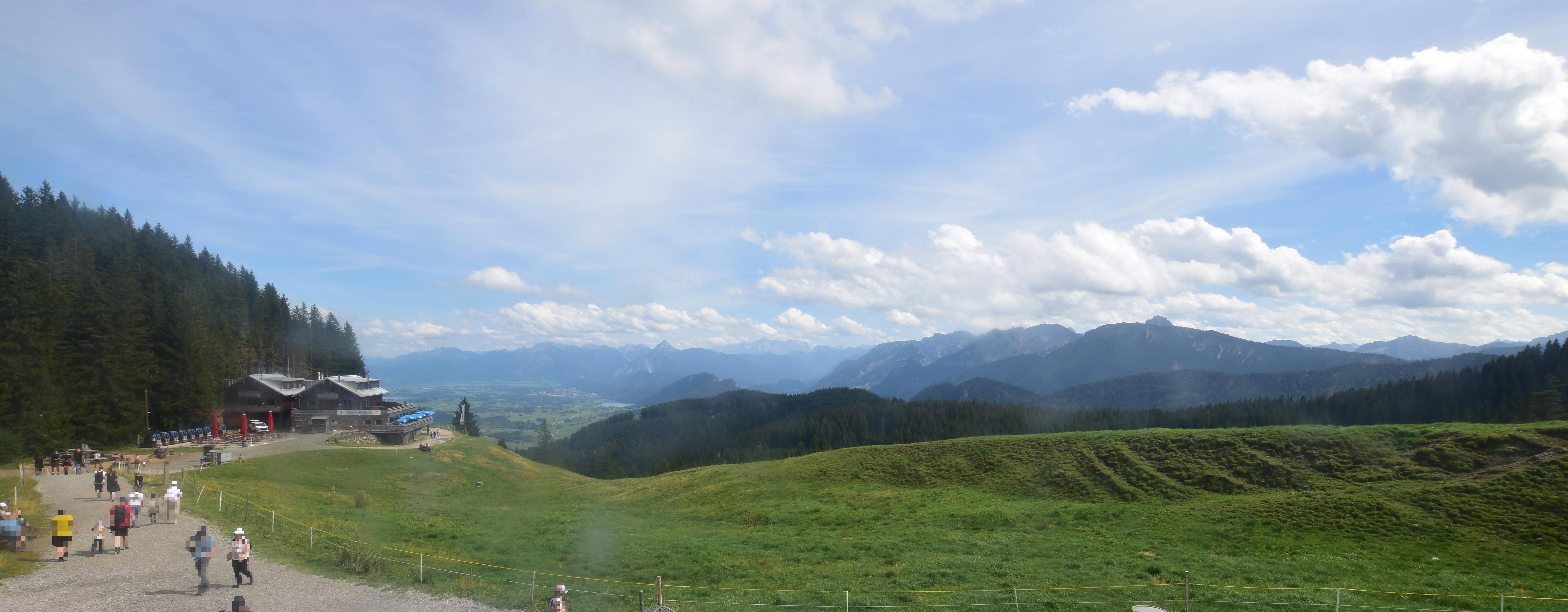 Archiv Foto Webcam Alpspitzbahn Nesselwang: Sportheim Böck