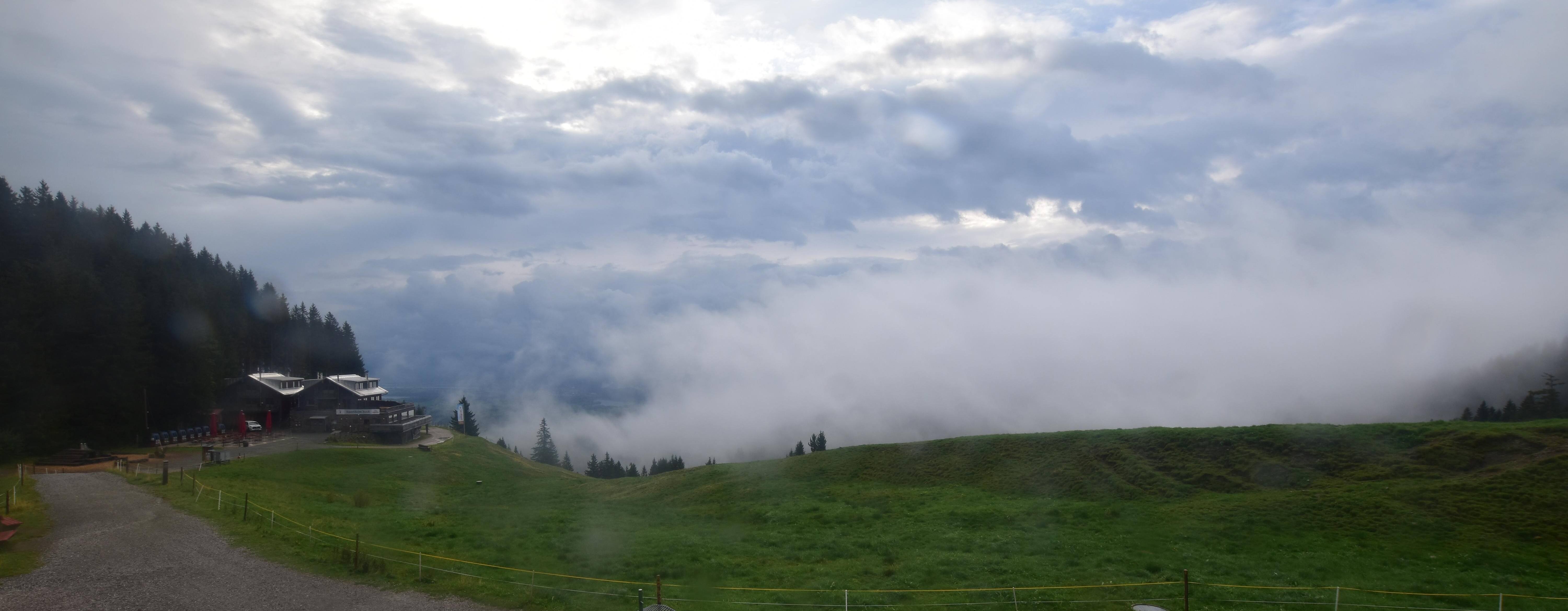 Archiv Foto Webcam Alpspitzbahn Nesselwang: Sportheim Böck