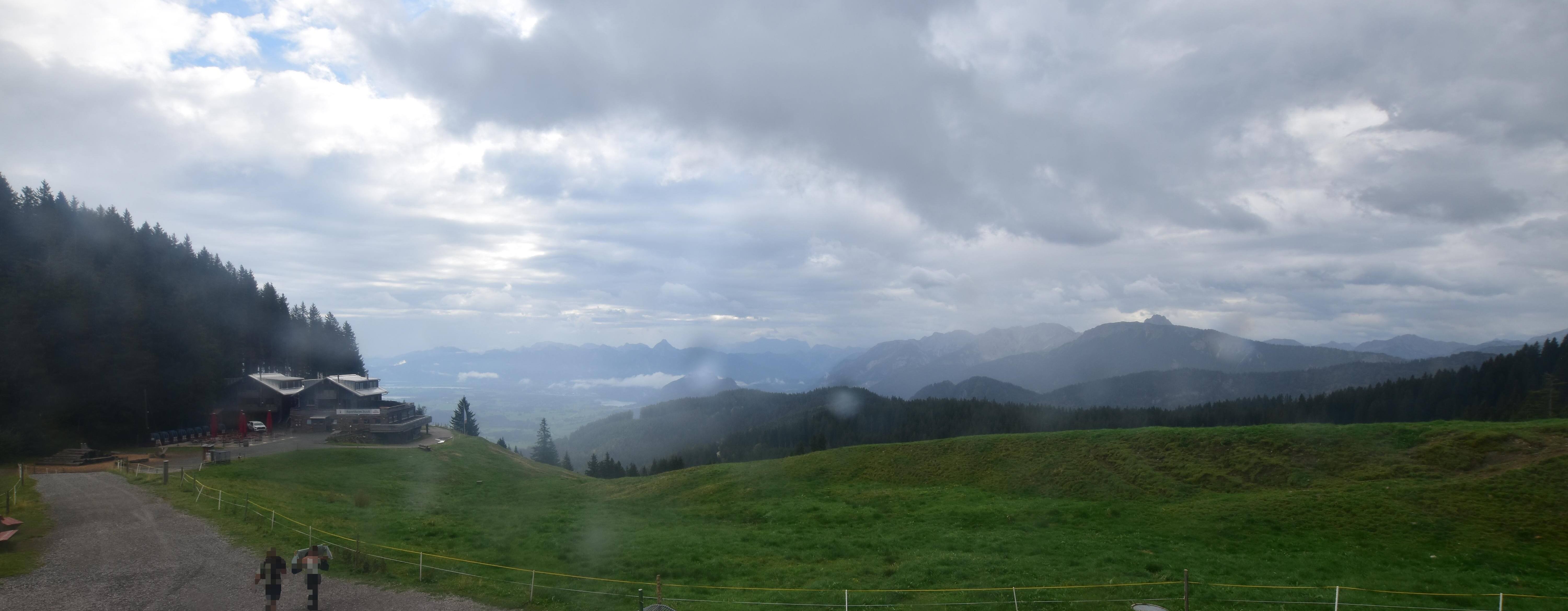 Archiv Foto Webcam Alpspitzbahn Nesselwang: Sportheim Böck