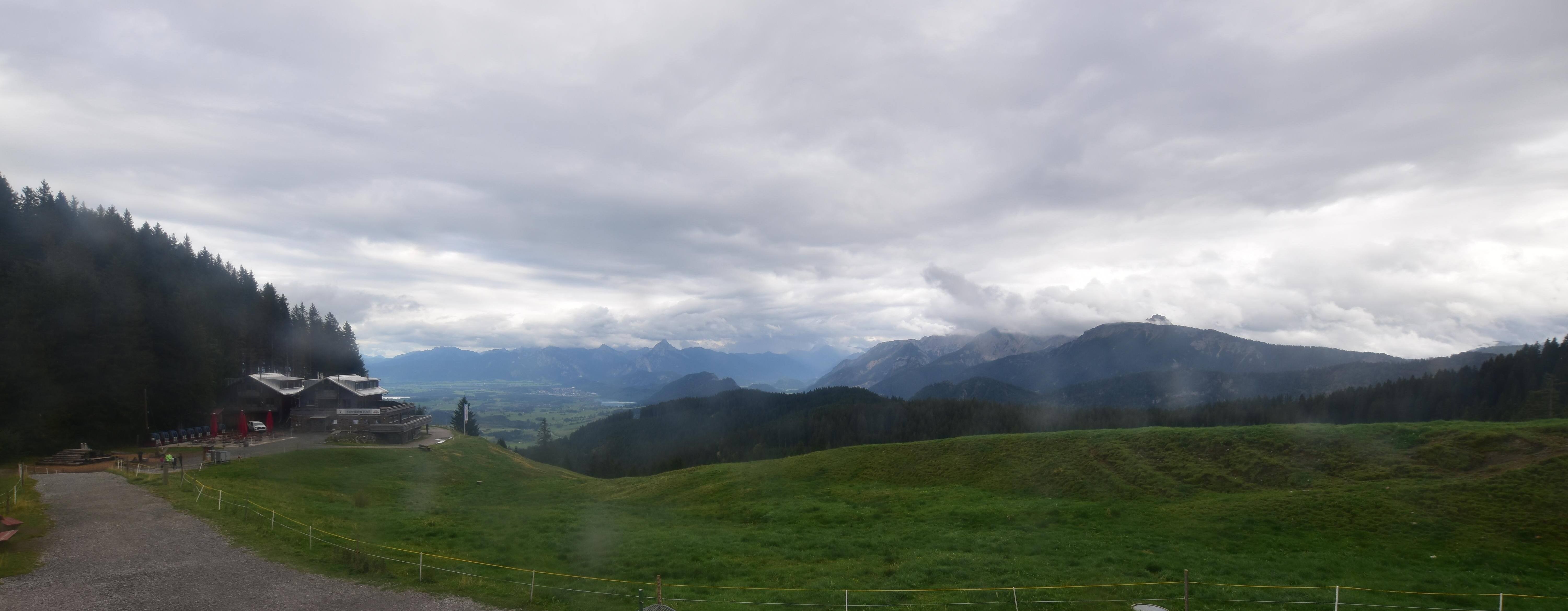 Archiv Foto Webcam Alpspitzbahn Nesselwang: Sportheim Böck