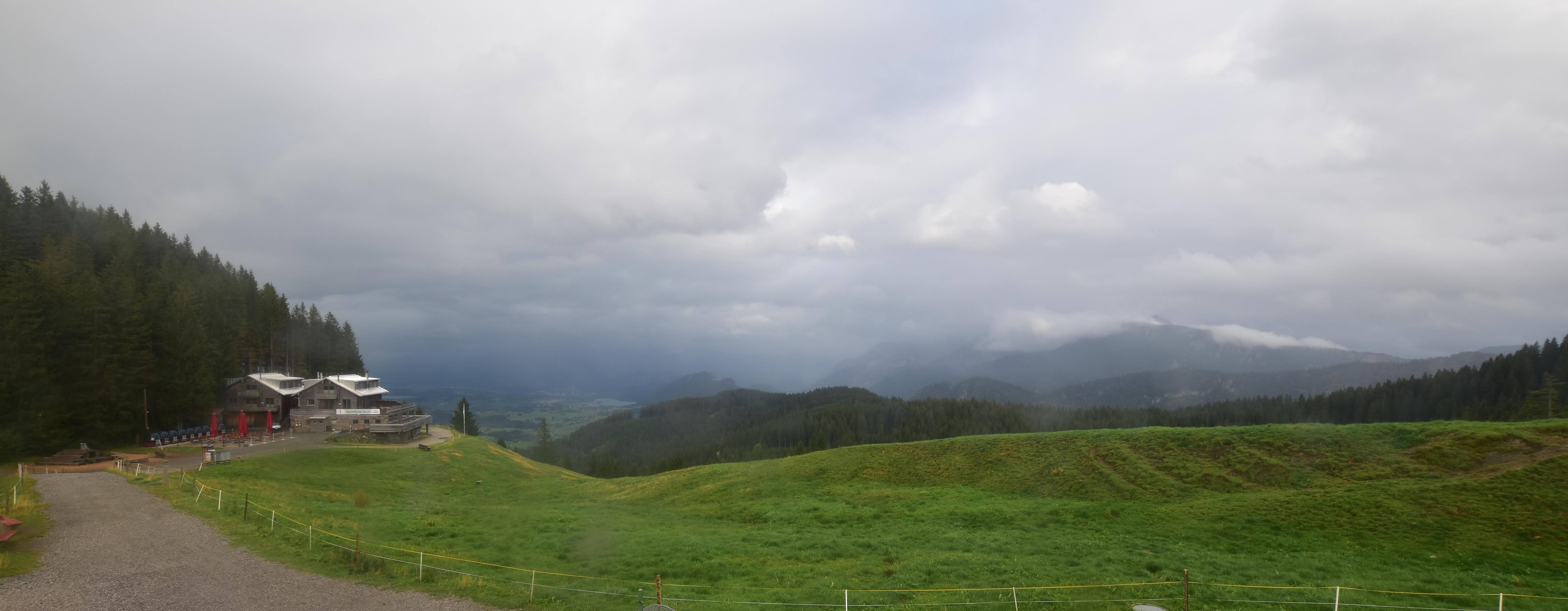 Archiv Foto Webcam Alpspitzbahn Nesselwang: Sportheim Böck