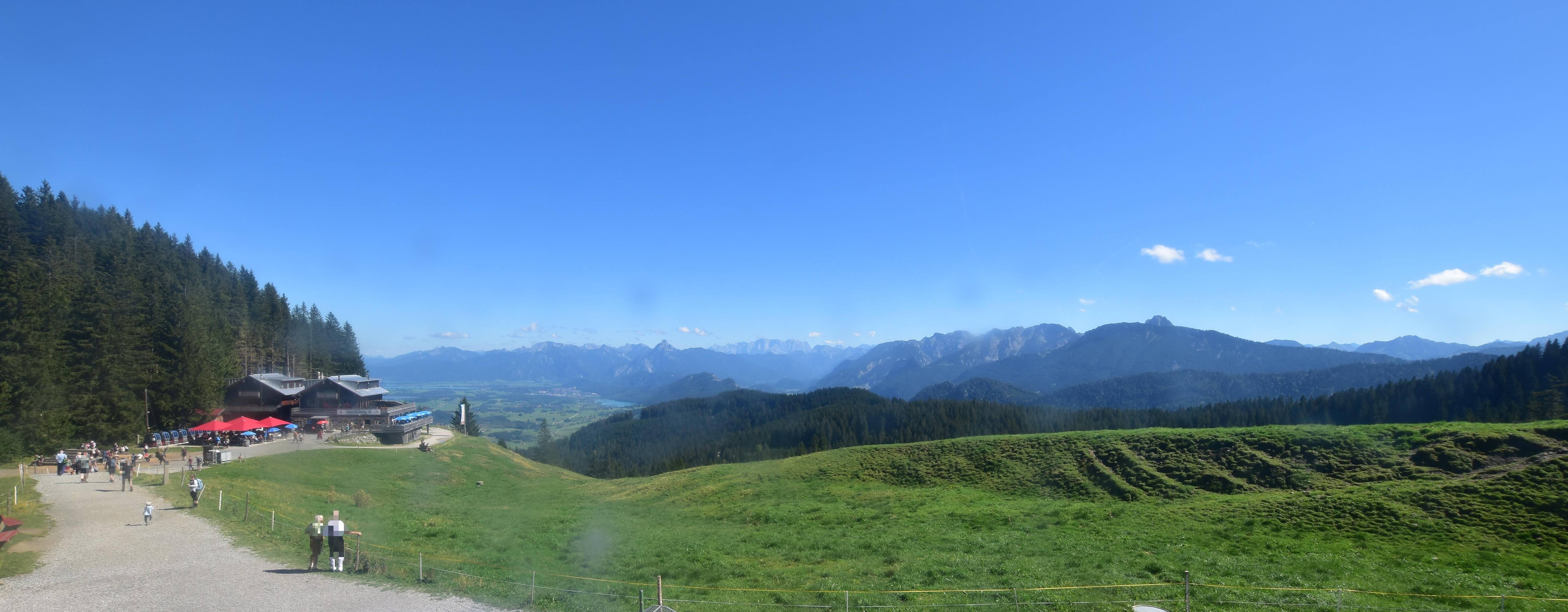 Archiv Foto Webcam Alpspitzbahn Nesselwang: Sportheim Böck
