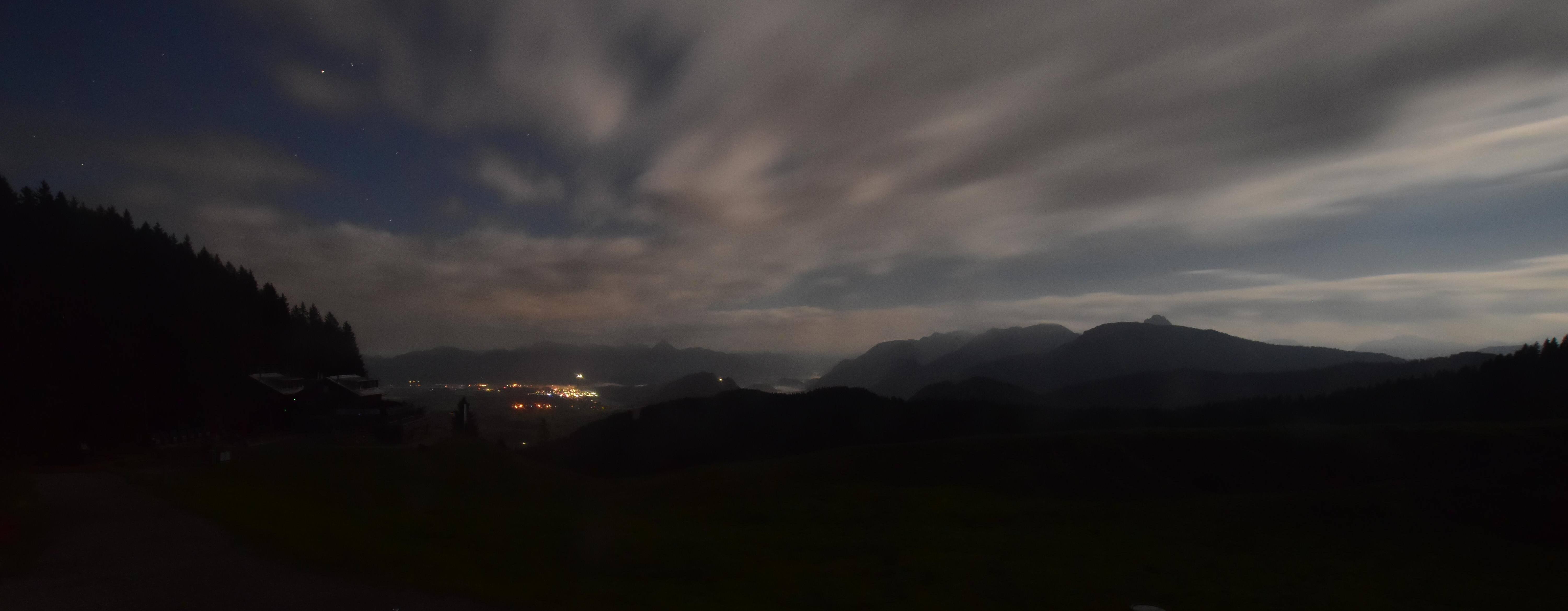 Archiv Foto Webcam Alpspitzbahn Nesselwang: Sportheim Böck