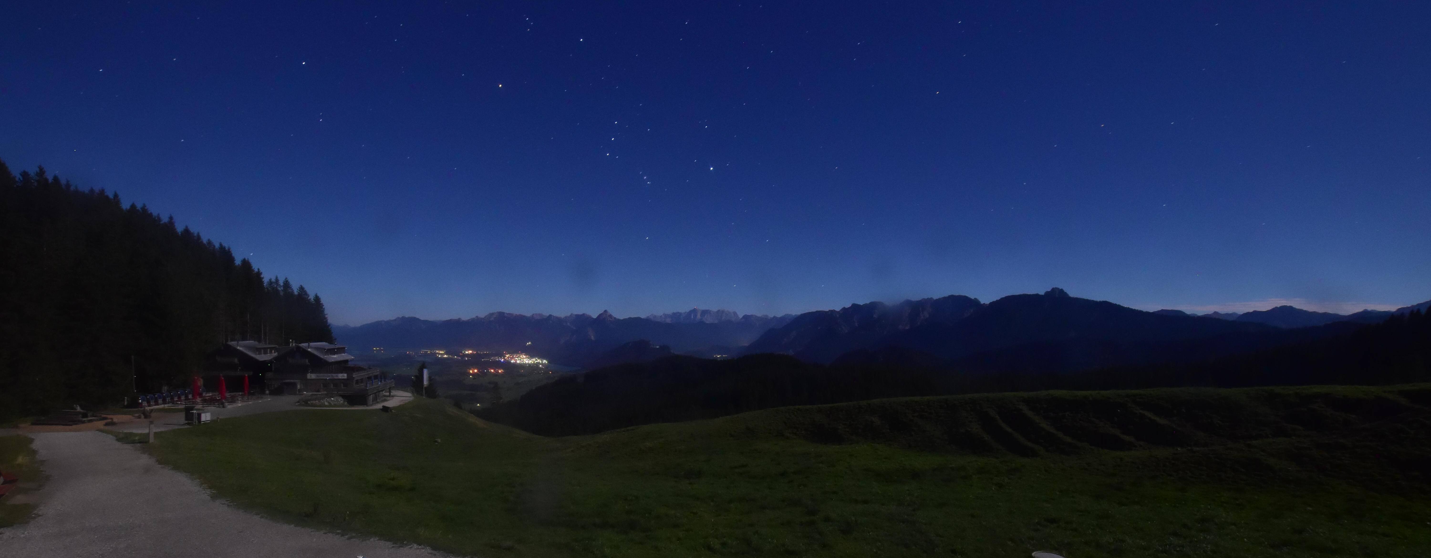 Archiv Foto Webcam Alpspitzbahn Nesselwang: Sportheim Böck
