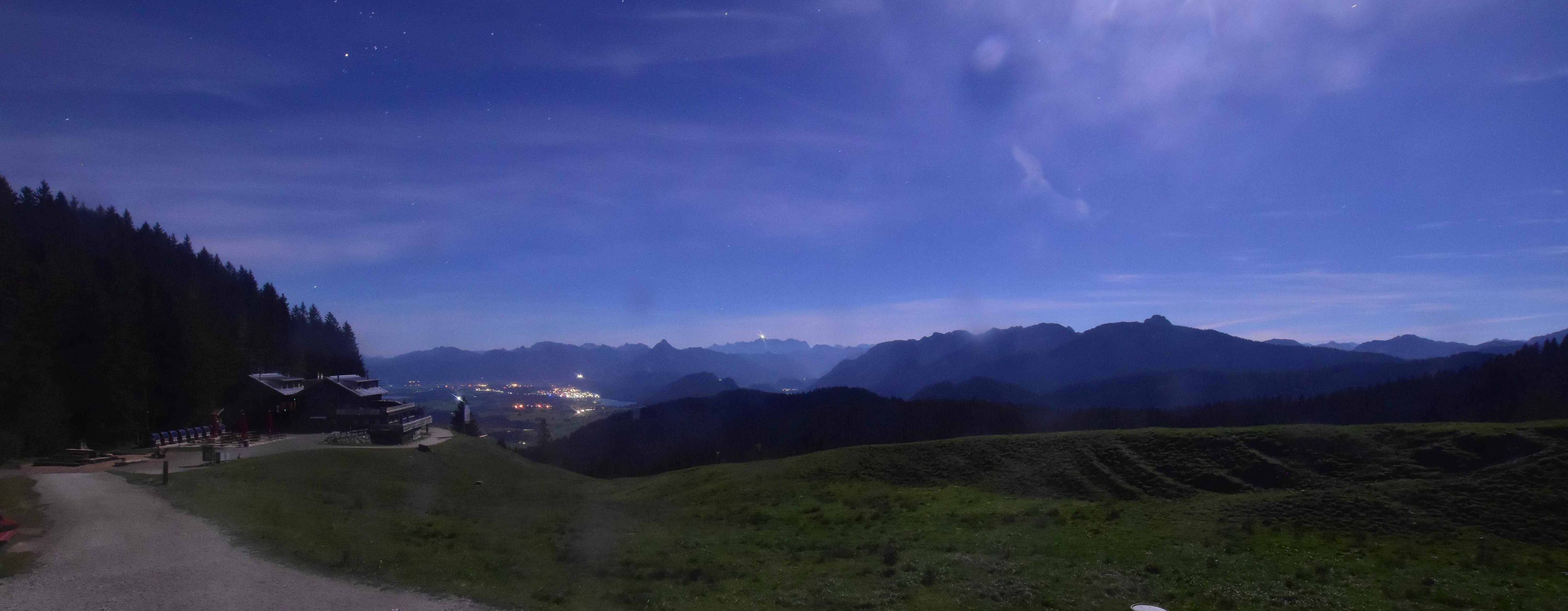 Archiv Foto Webcam Alpspitzbahn Nesselwang: Sportheim Böck