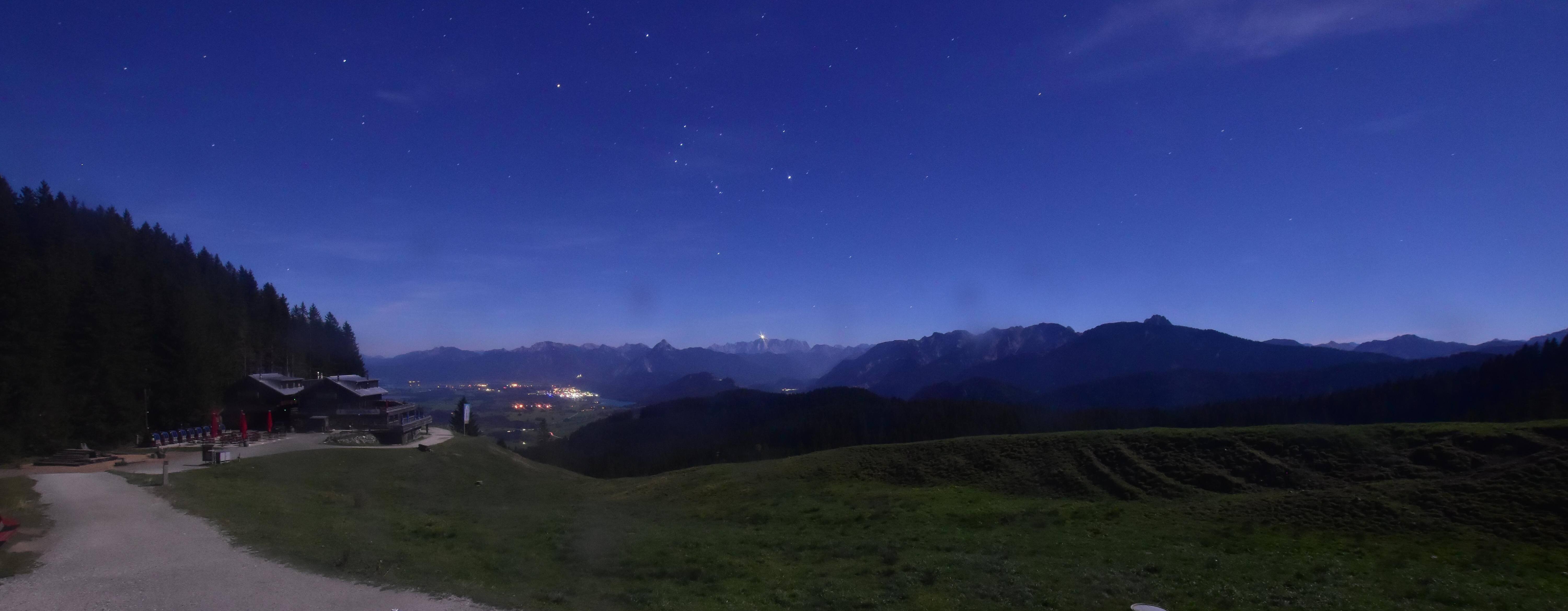 Archiv Foto Webcam Alpspitzbahn Nesselwang: Sportheim Böck