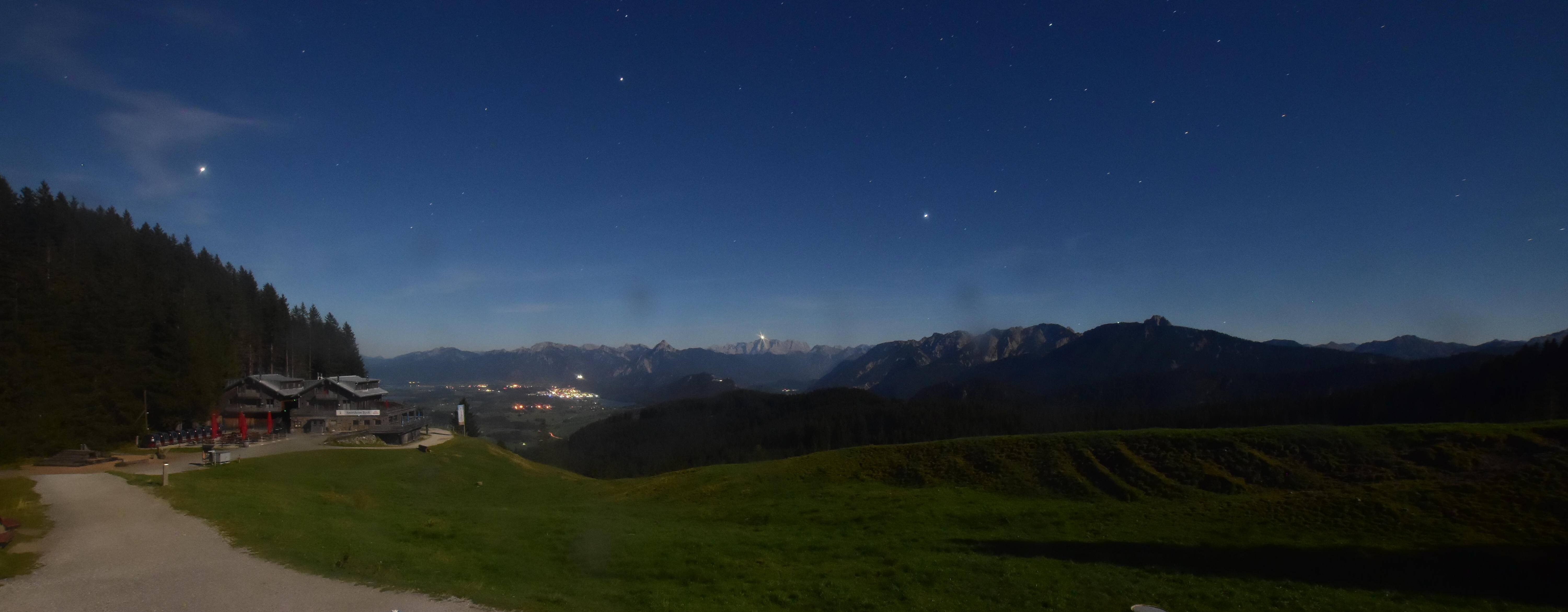 Archiv Foto Webcam Alpspitzbahn Nesselwang: Sportheim Böck