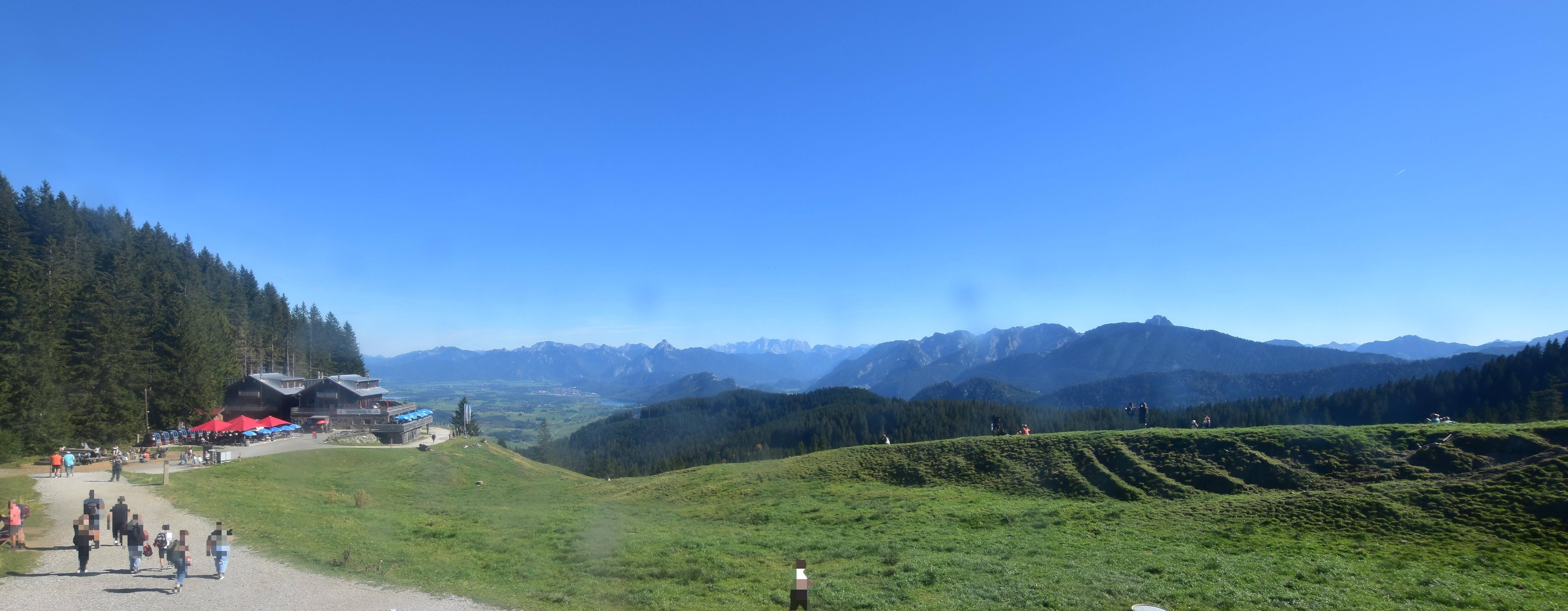 Archiv Foto Webcam Alpspitzbahn Nesselwang: Sportheim Böck