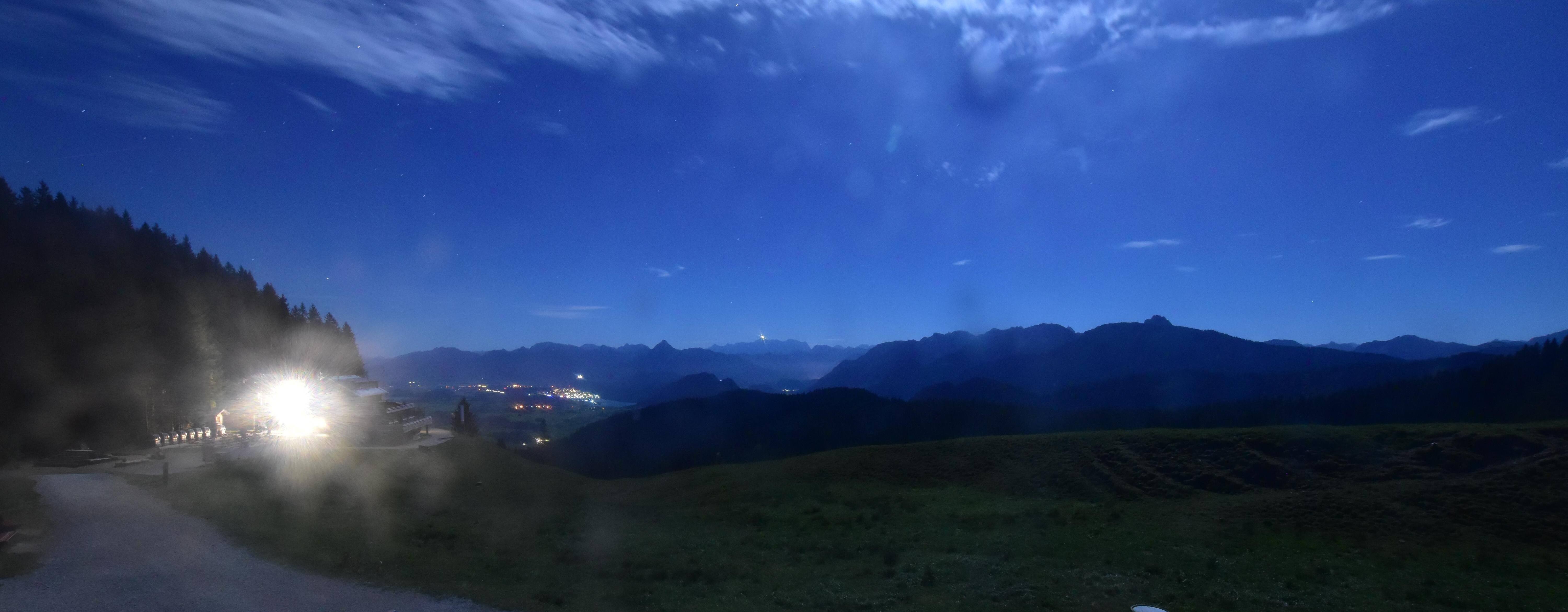 Archiv Foto Webcam Alpspitzbahn Nesselwang: Sportheim Böck