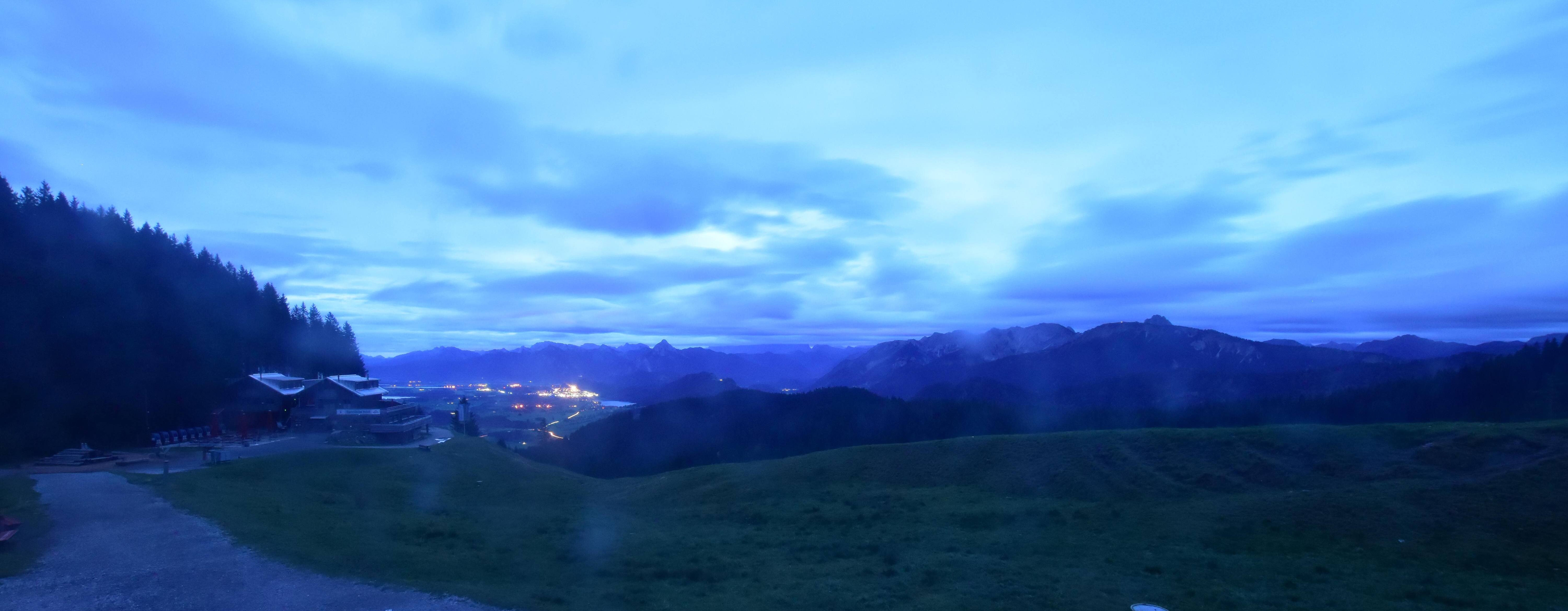 Archiv Foto Webcam Alpspitzbahn Nesselwang: Sportheim Böck