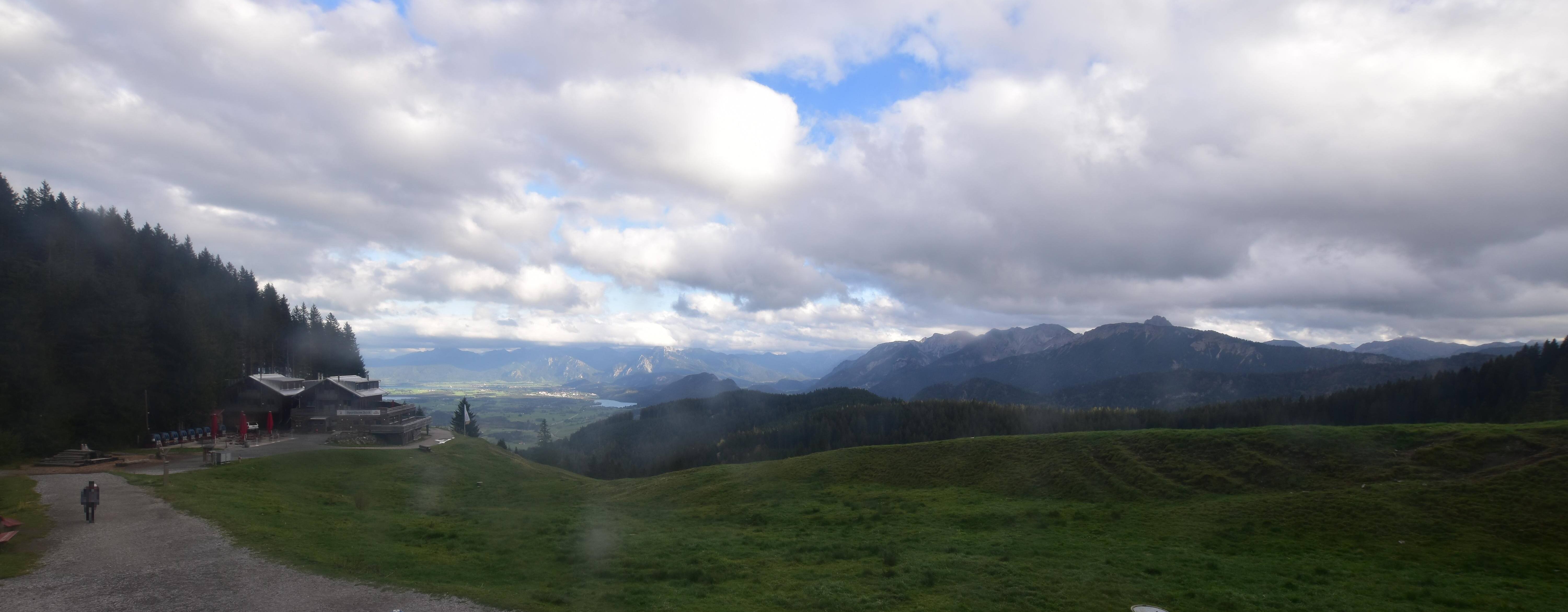 Archiv Foto Webcam Alpspitzbahn Nesselwang: Sportheim Böck