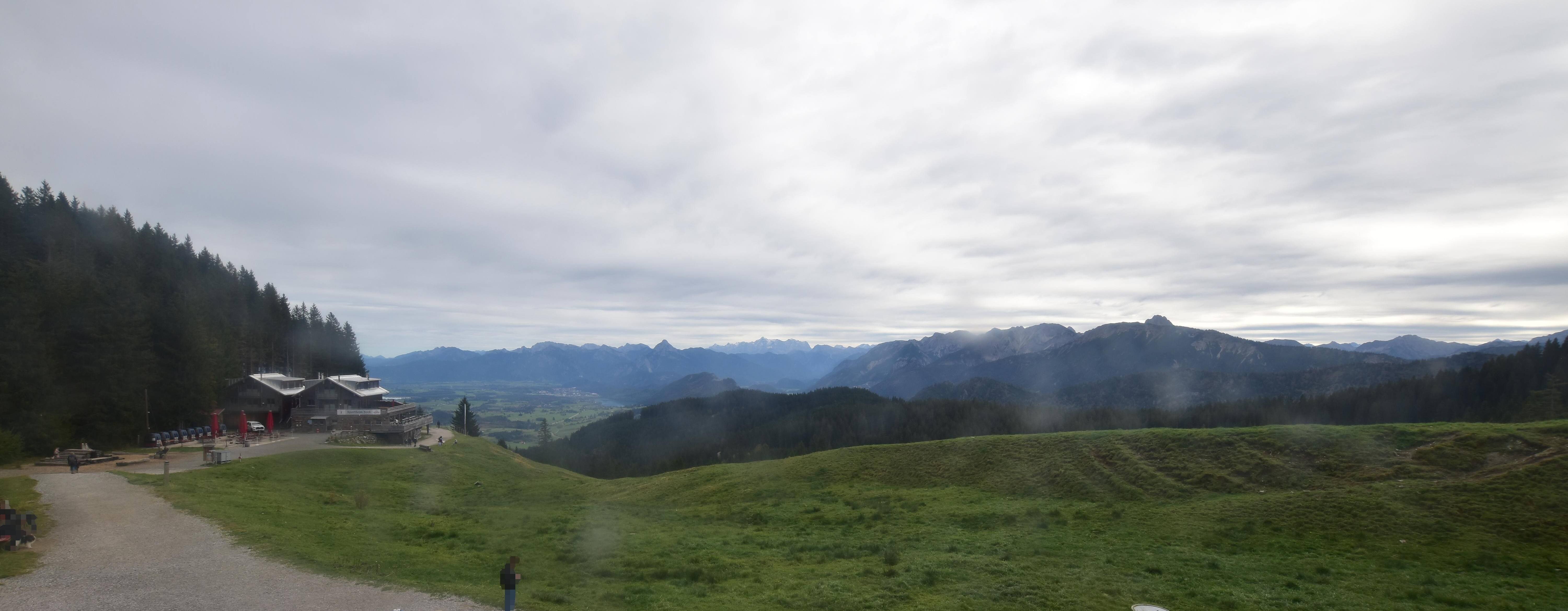 Archiv Foto Webcam Alpspitzbahn Nesselwang: Sportheim Böck