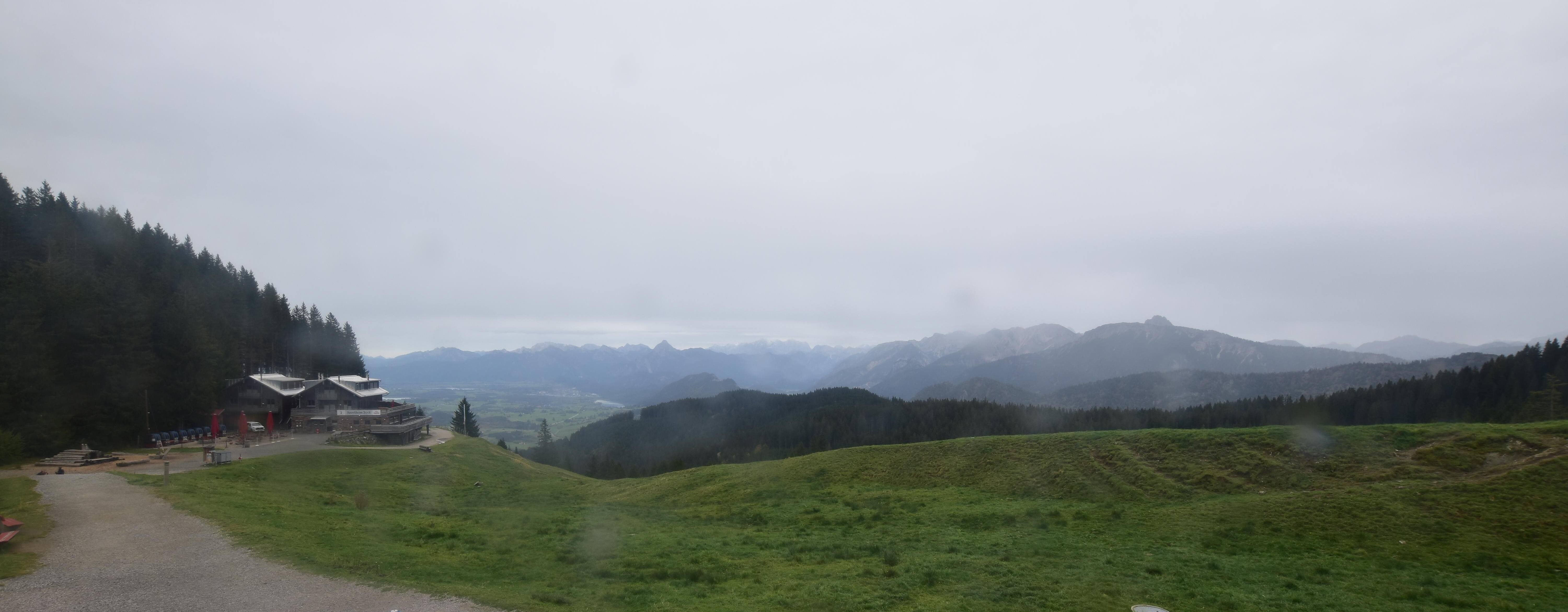 Archiv Foto Webcam Alpspitzbahn Nesselwang: Sportheim Böck