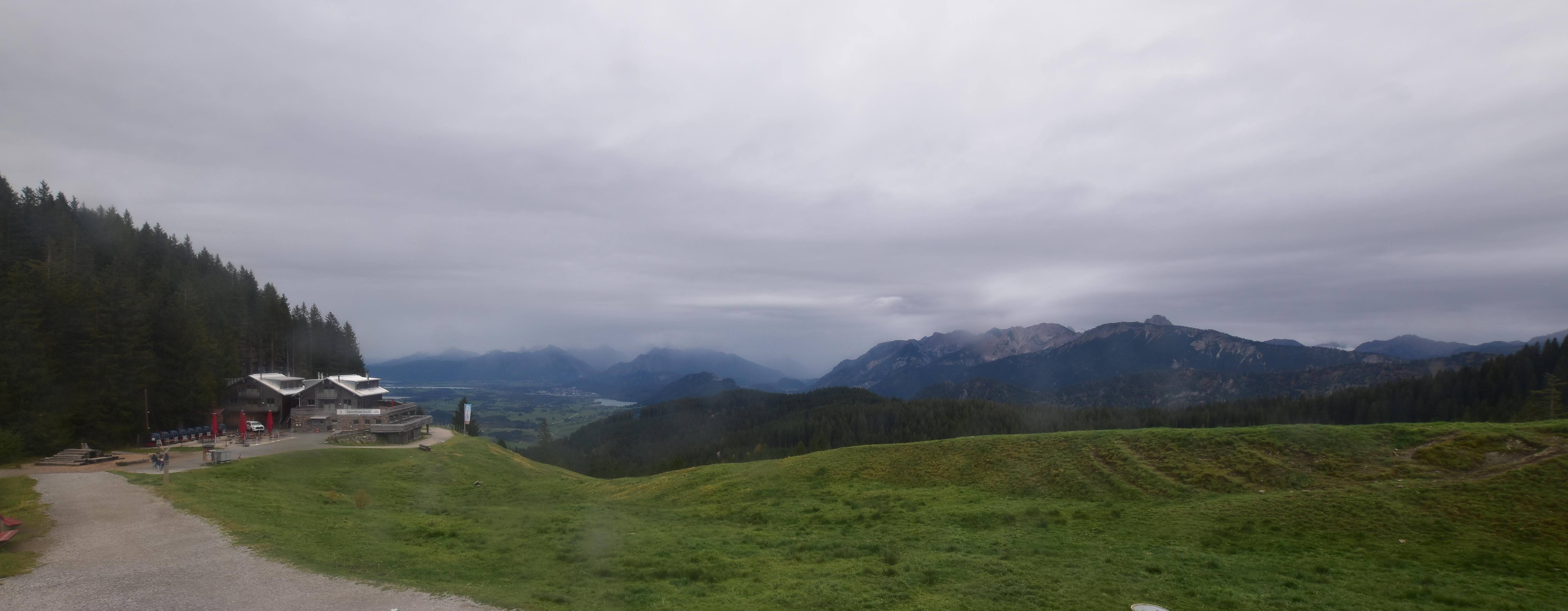 Archiv Foto Webcam Alpspitzbahn Nesselwang: Sportheim Böck