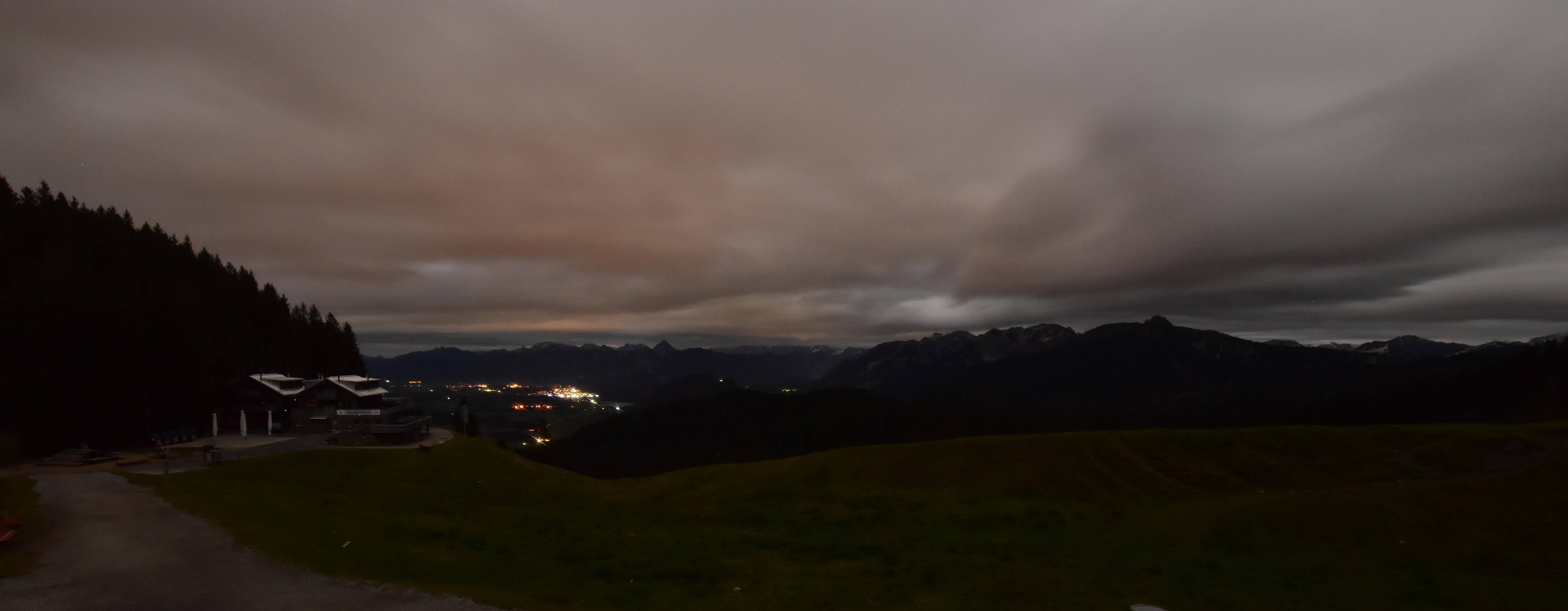 Archiv Foto Webcam Alpspitzbahn Nesselwang: Sportheim Böck
