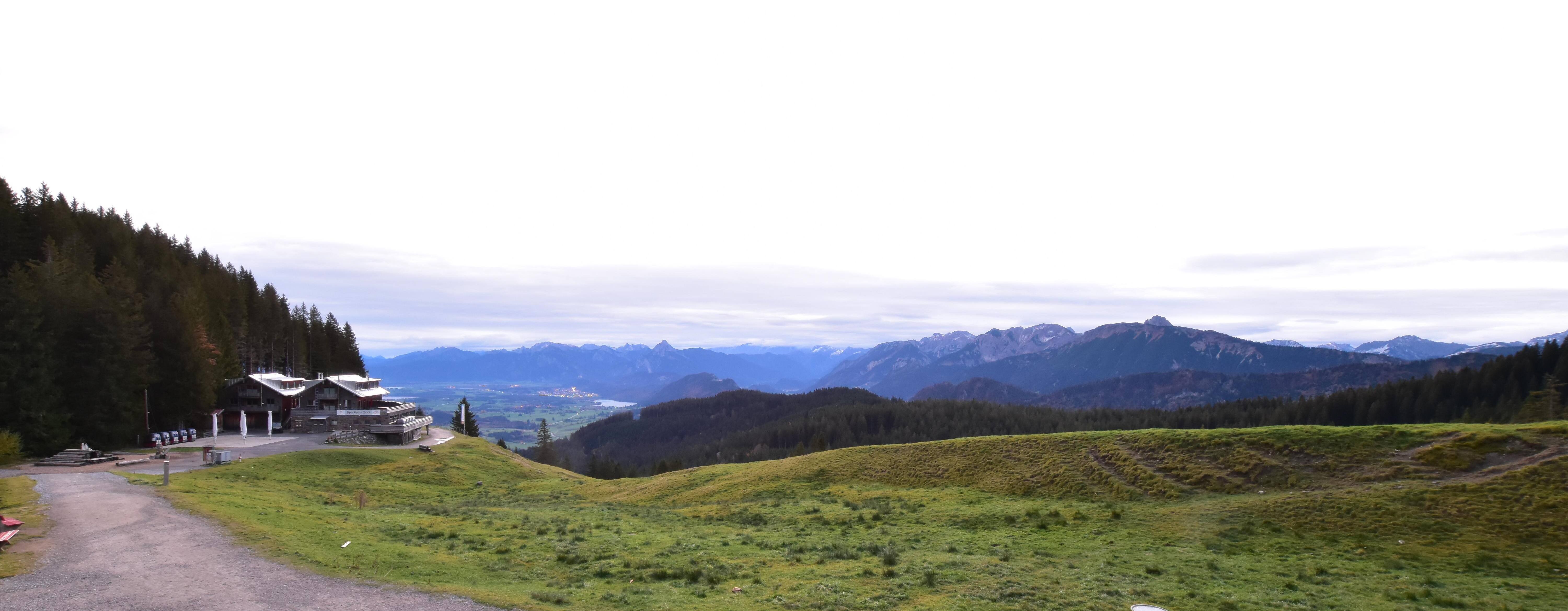 Archiv Foto Webcam Alpspitzbahn Nesselwang: Sportheim Böck