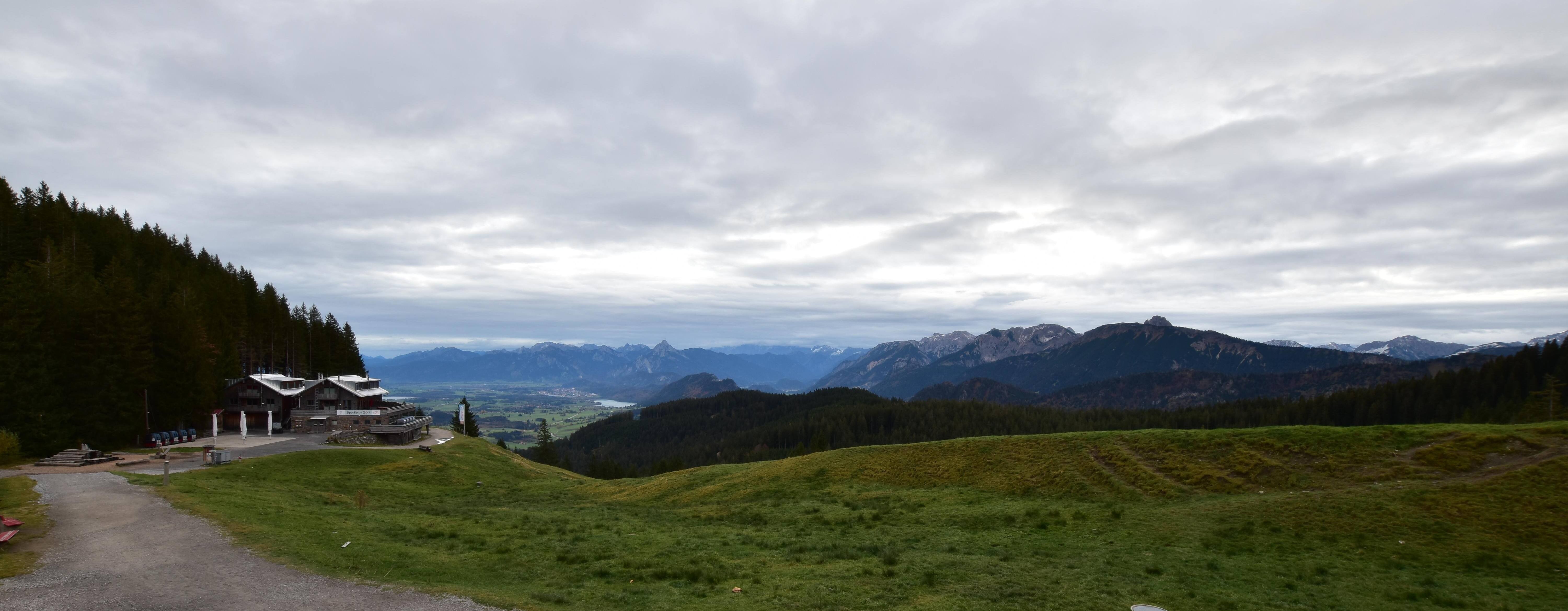 Archiv Foto Webcam Alpspitzbahn Nesselwang: Sportheim Böck