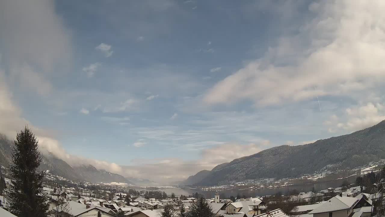 Archiv Foto Webcam Ossiacher See: Bodensdorf