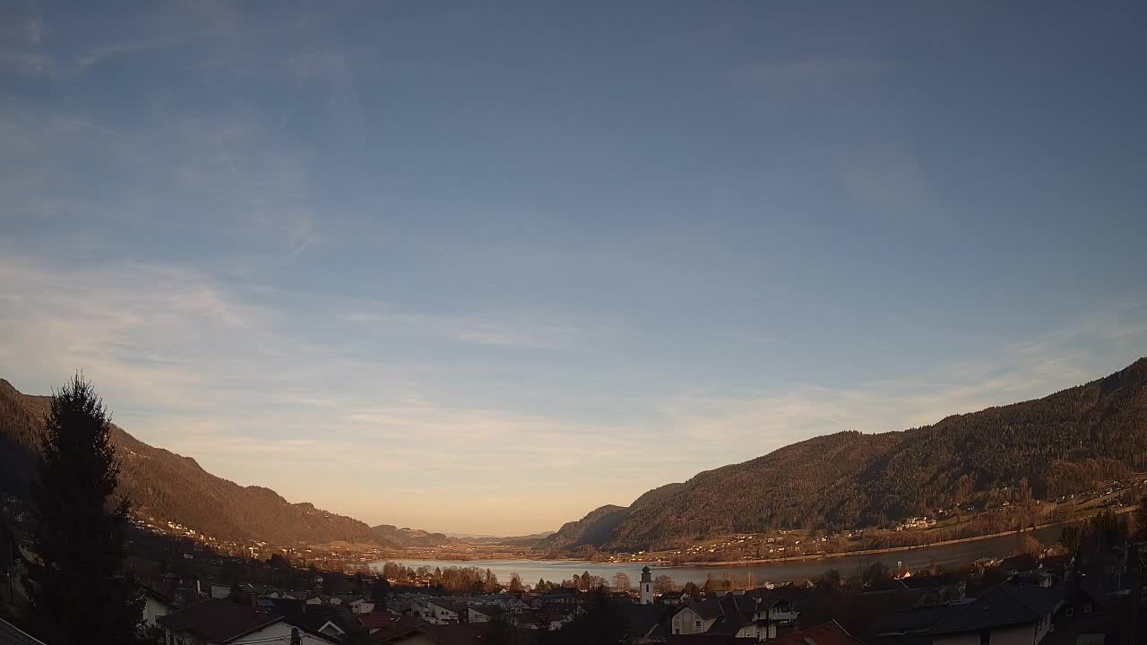 Archived image Webcam Ossiacher See: Bodensdorf Village