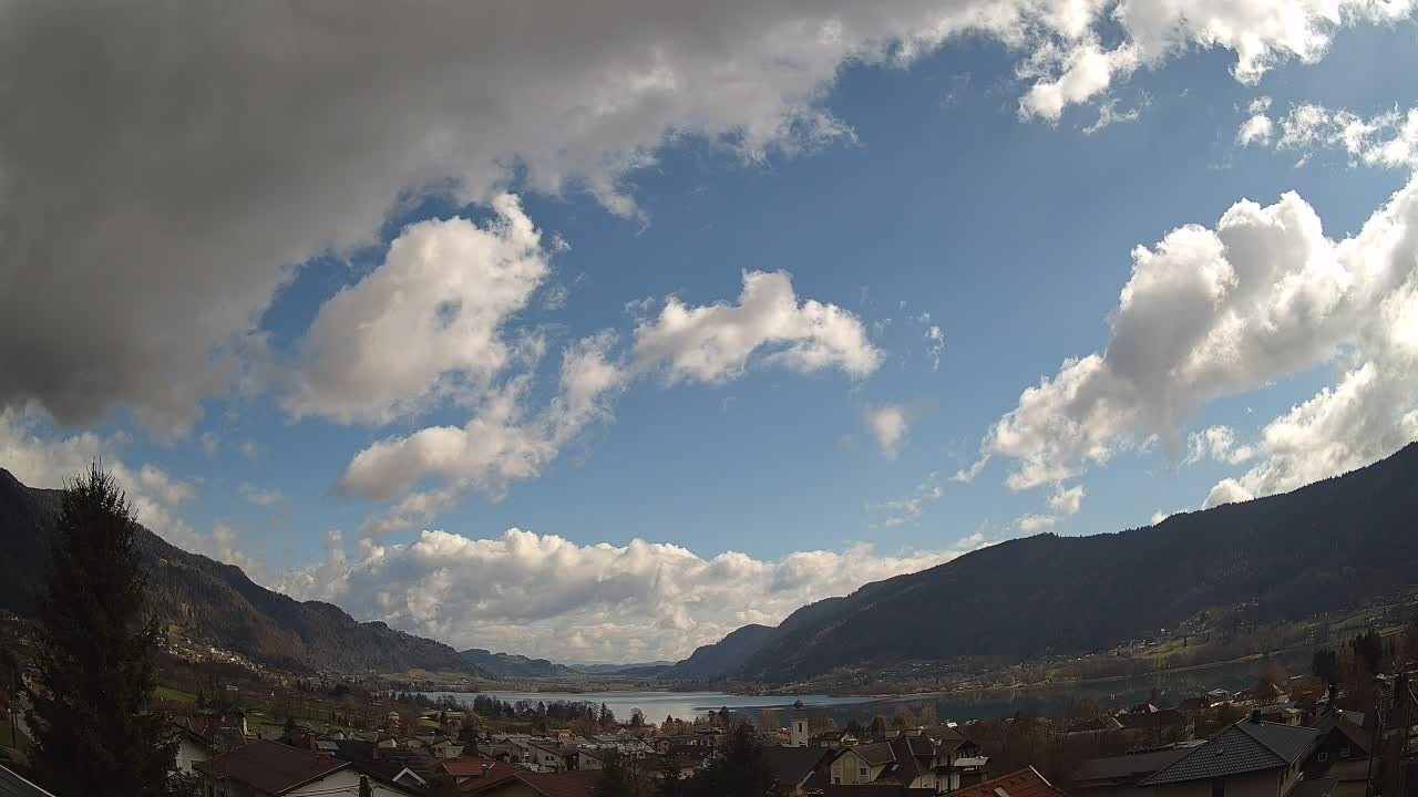 Archiv Foto Webcam Ossiacher See: Bodensdorf