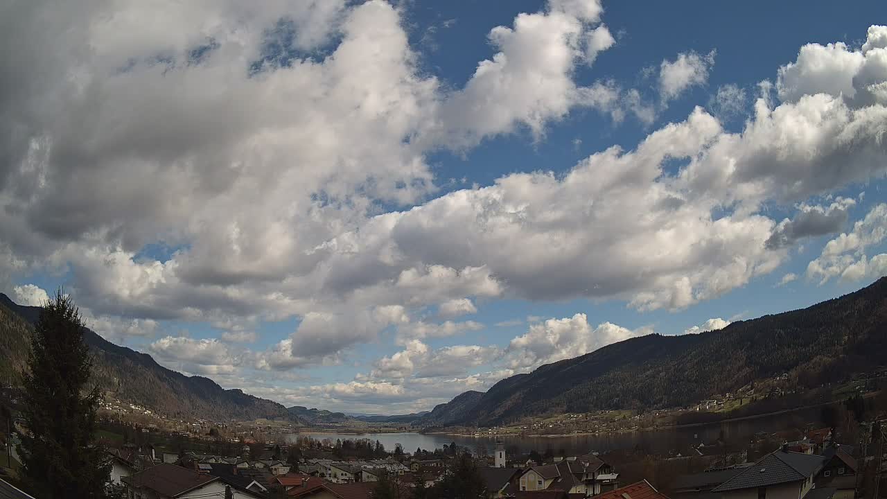 Archiv Foto Webcam Ossiacher See: Bodensdorf