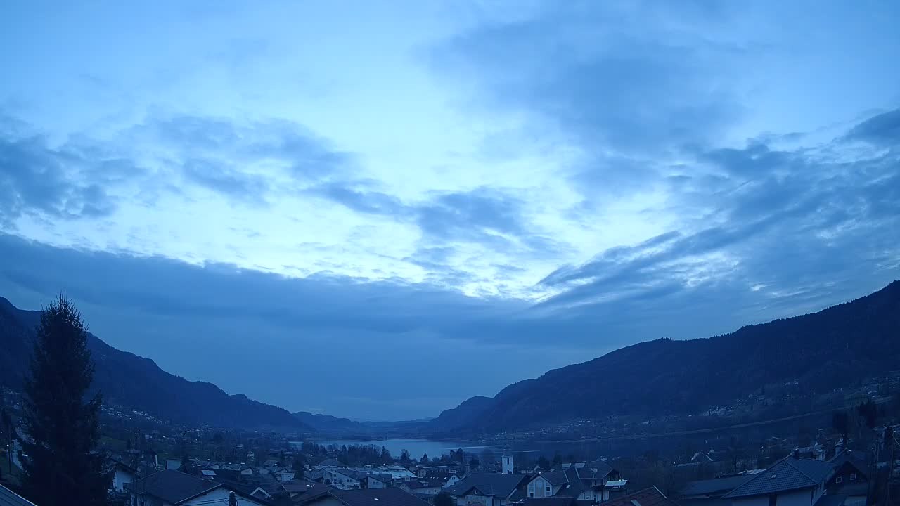 Archiv Foto Webcam Ossiacher See: Bodensdorf