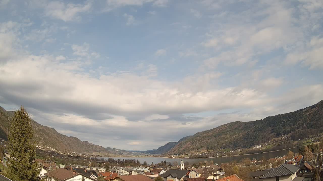 Archiv Foto Webcam Ossiacher See: Bodensdorf