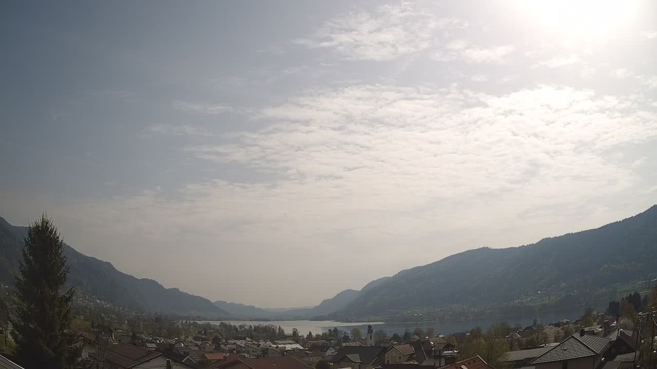 Archived image Webcam Ossiacher See: Bodensdorf Village