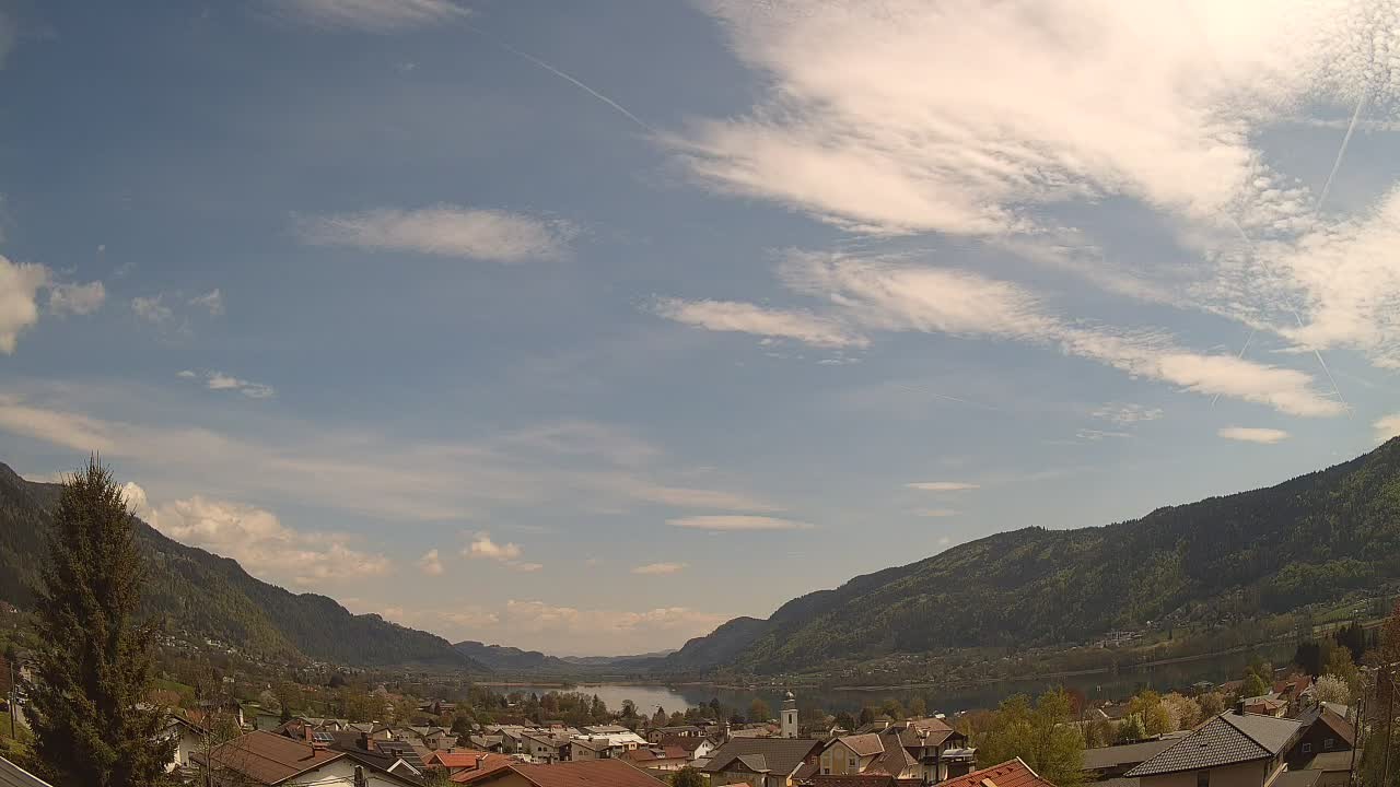 Archiv Foto Webcam Ossiacher See: Bodensdorf