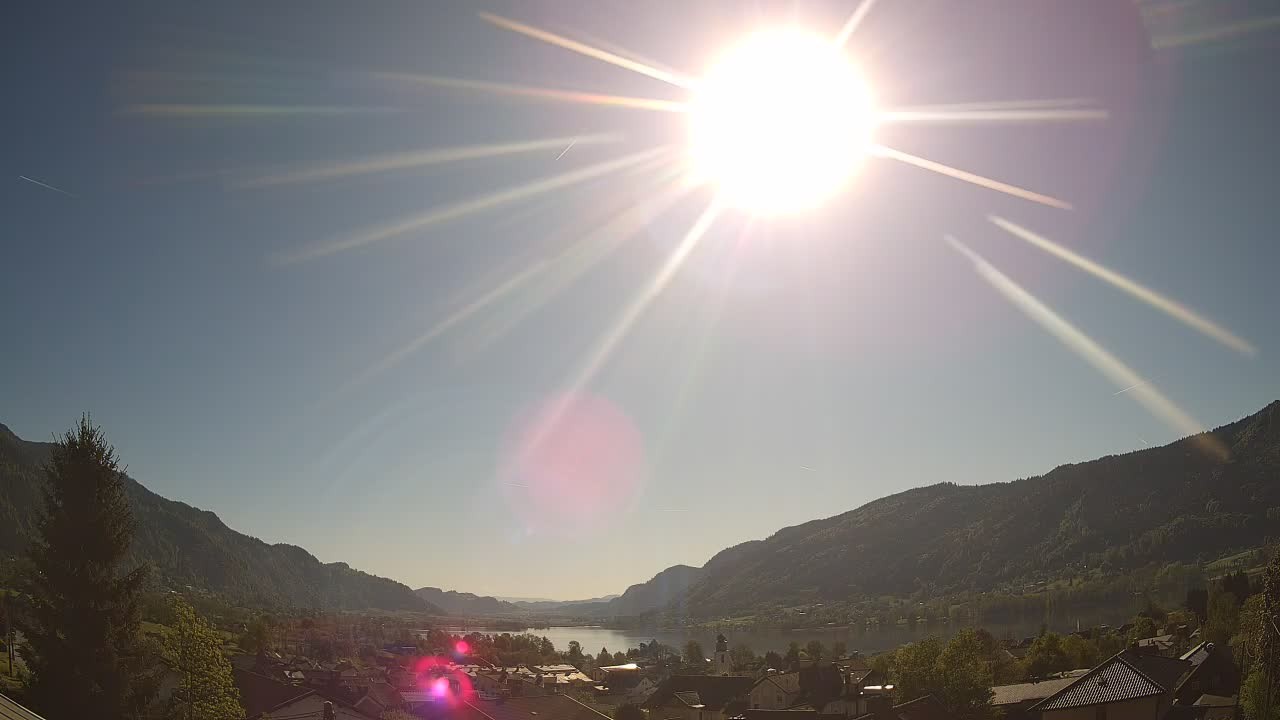 Archiv Foto Webcam Ossiacher See: Bodensdorf