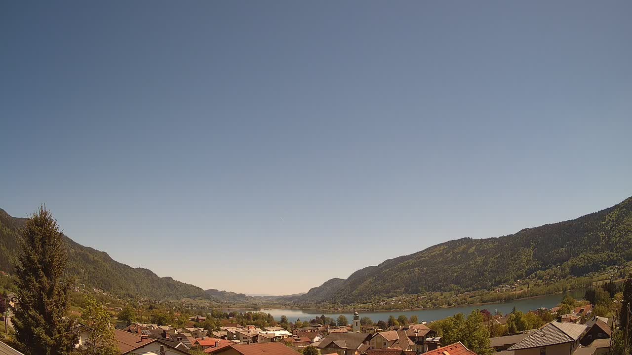 Archiv Foto Webcam Ossiacher See: Bodensdorf