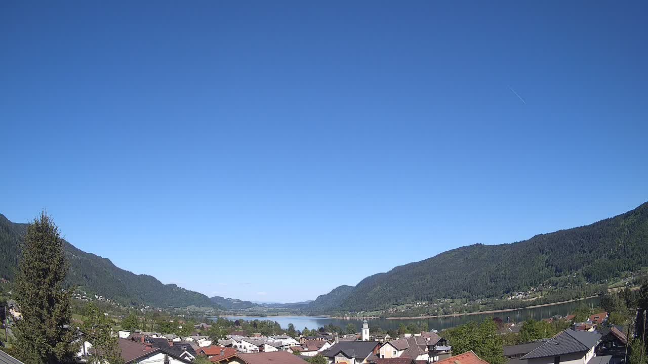 Archiv Foto Webcam Ossiacher See: Bodensdorf