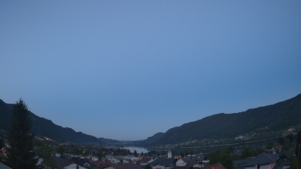 Archived image Webcam Ossiacher See: Bodensdorf Village