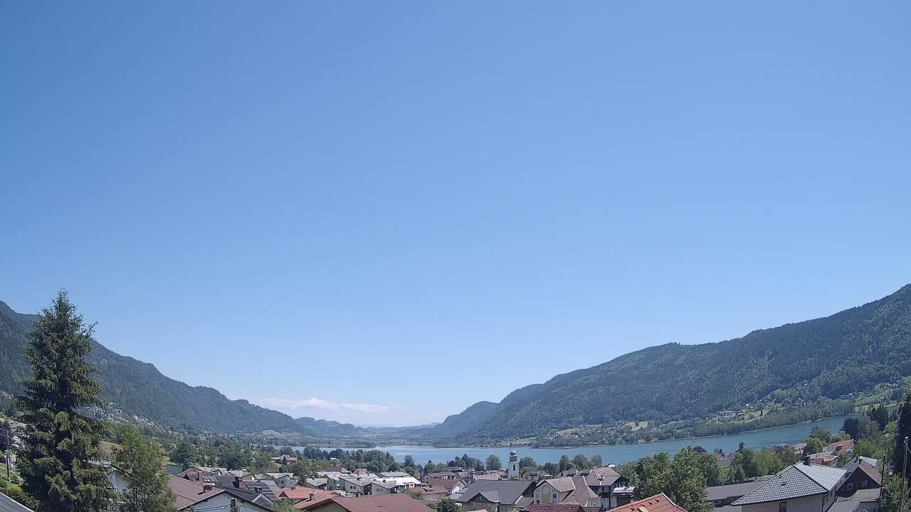 Archiv Foto Webcam Ossiacher See: Bodensdorf