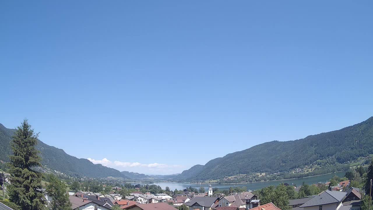 Archiv Foto Webcam Ossiacher See: Bodensdorf