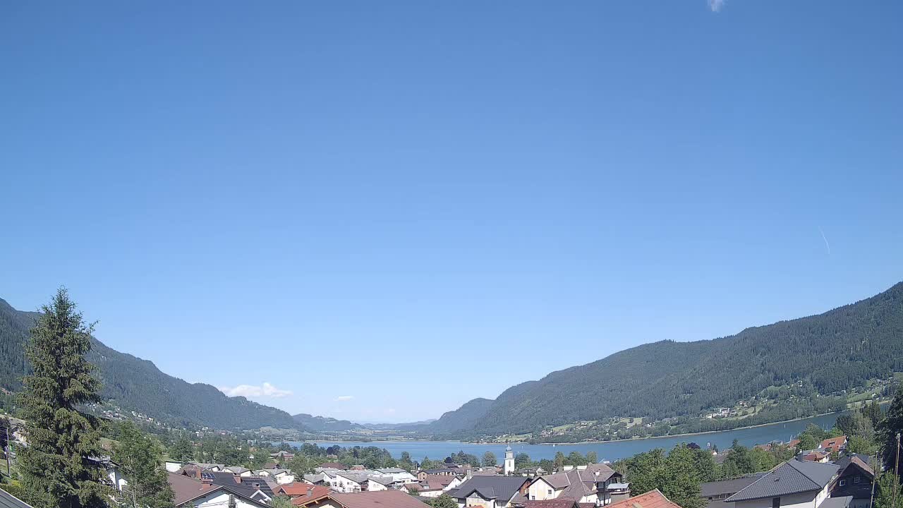 Archiv Foto Webcam Ossiacher See: Bodensdorf