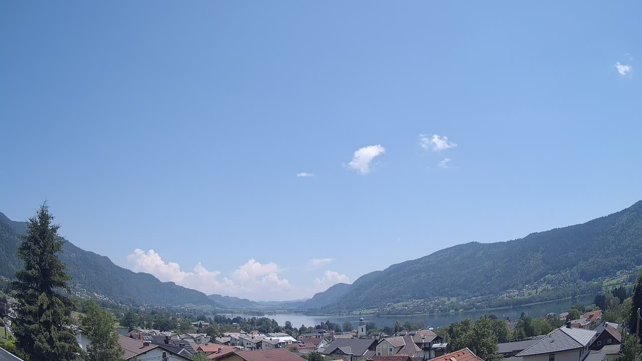 Archiv Foto Webcam Ossiacher See: Bodensdorf
