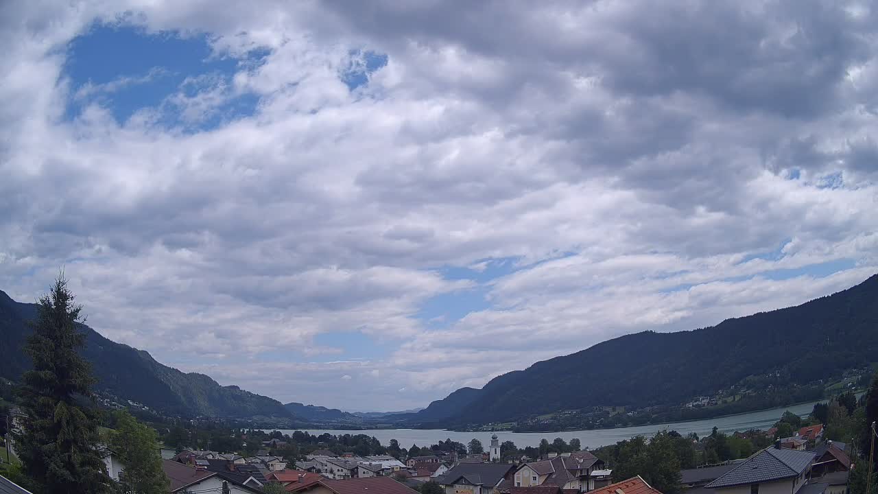 Archiv Foto Webcam Ossiacher See: Bodensdorf