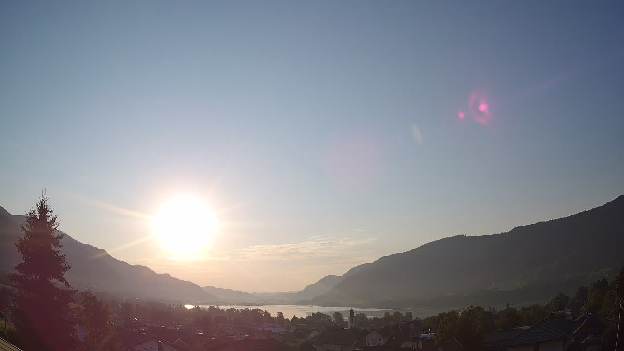 Archiv Foto Webcam Ossiacher See: Bodensdorf