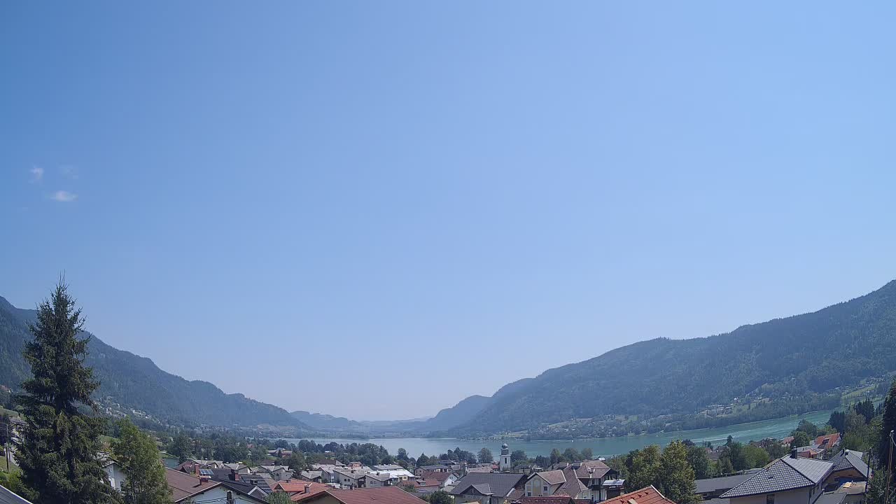 Archiv Foto Webcam Ossiacher See: Bodensdorf