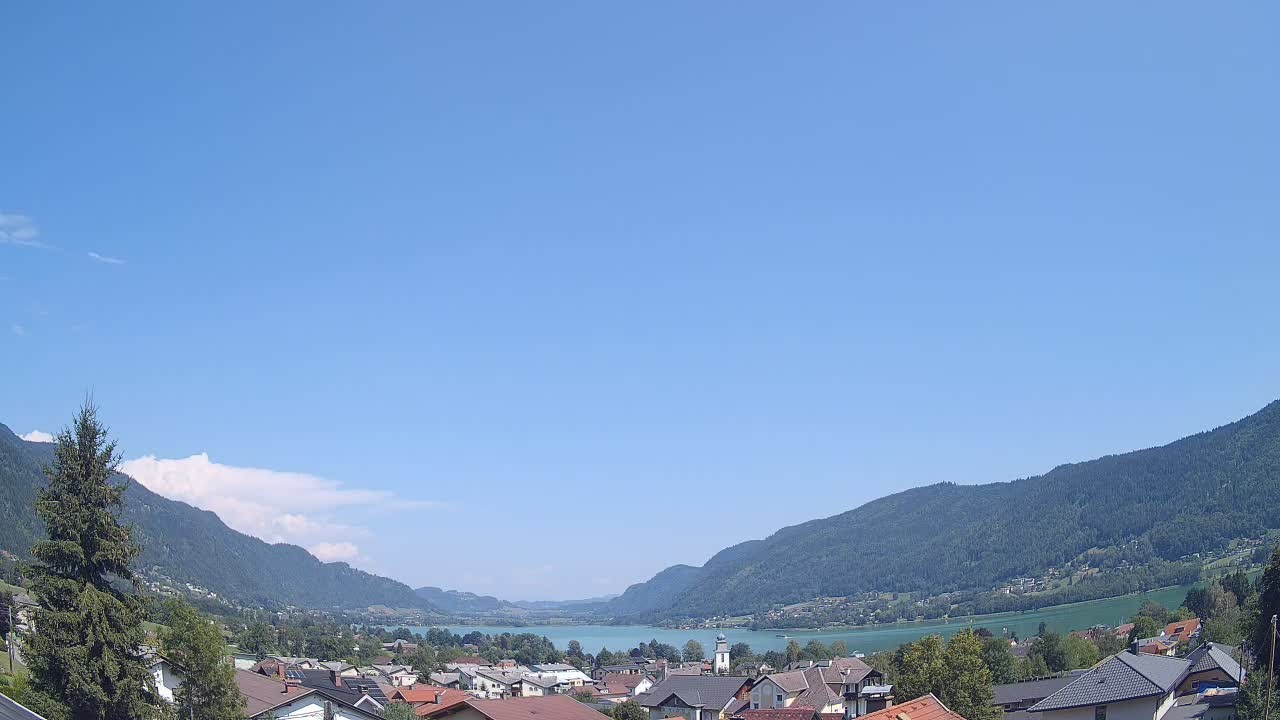Archiv Foto Webcam Ossiacher See: Bodensdorf