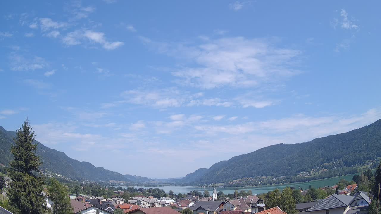 Archiv Foto Webcam Ossiacher See: Bodensdorf