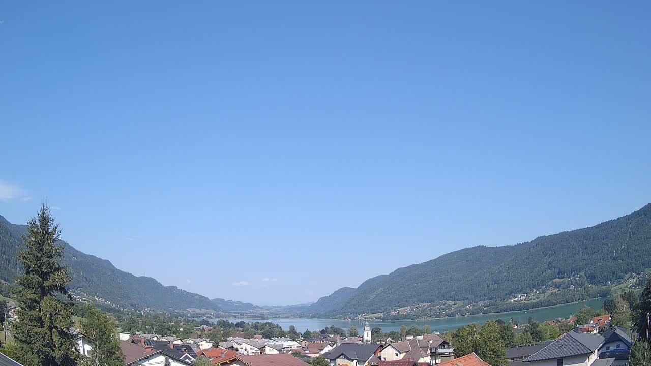 Archiv Foto Webcam Ossiacher See: Bodensdorf