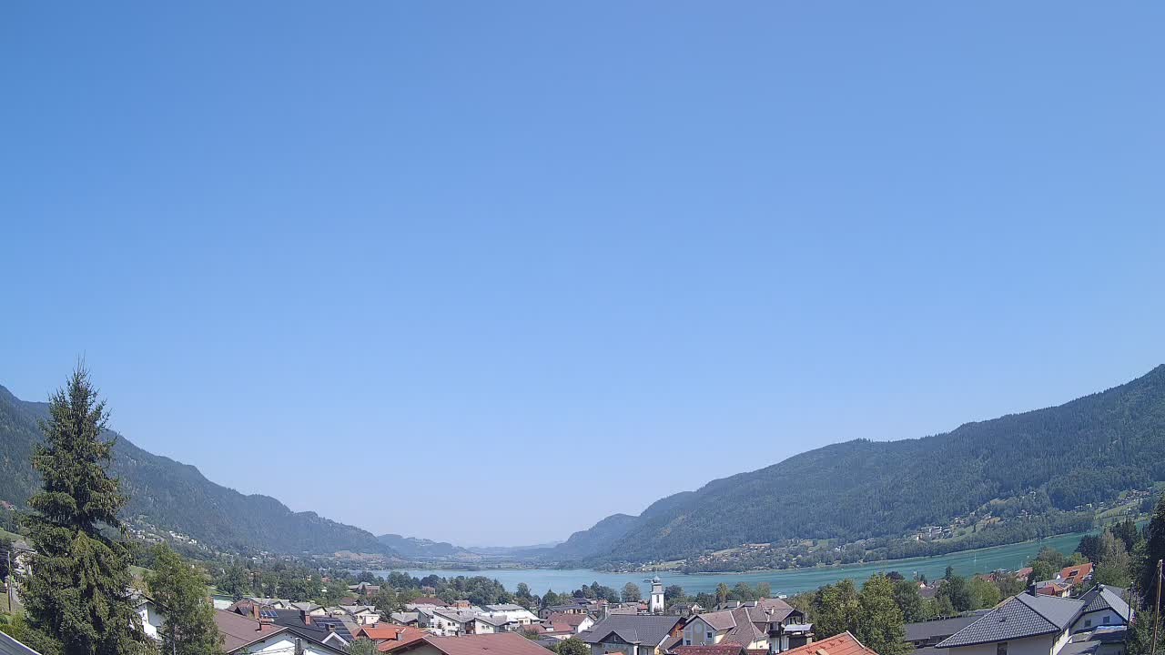 Archiv Foto Webcam Ossiacher See: Bodensdorf